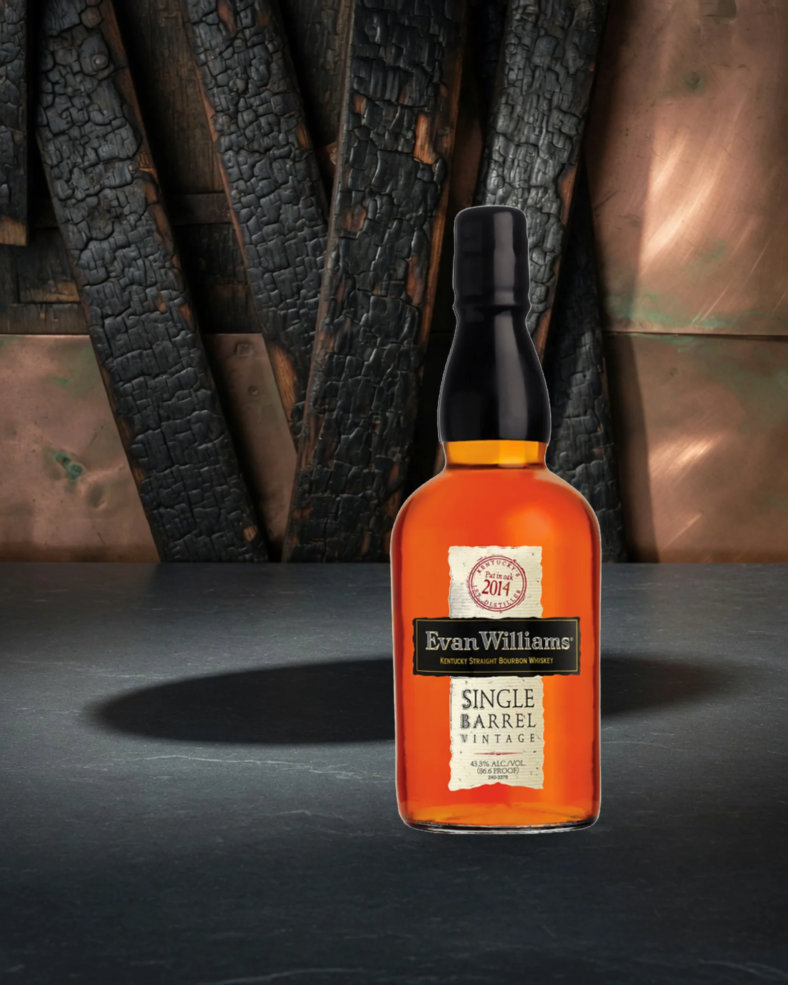 Evan Williams Single Barrel Vintage 2014 — однобочковой кентуккийский бурбон урожая 2014
