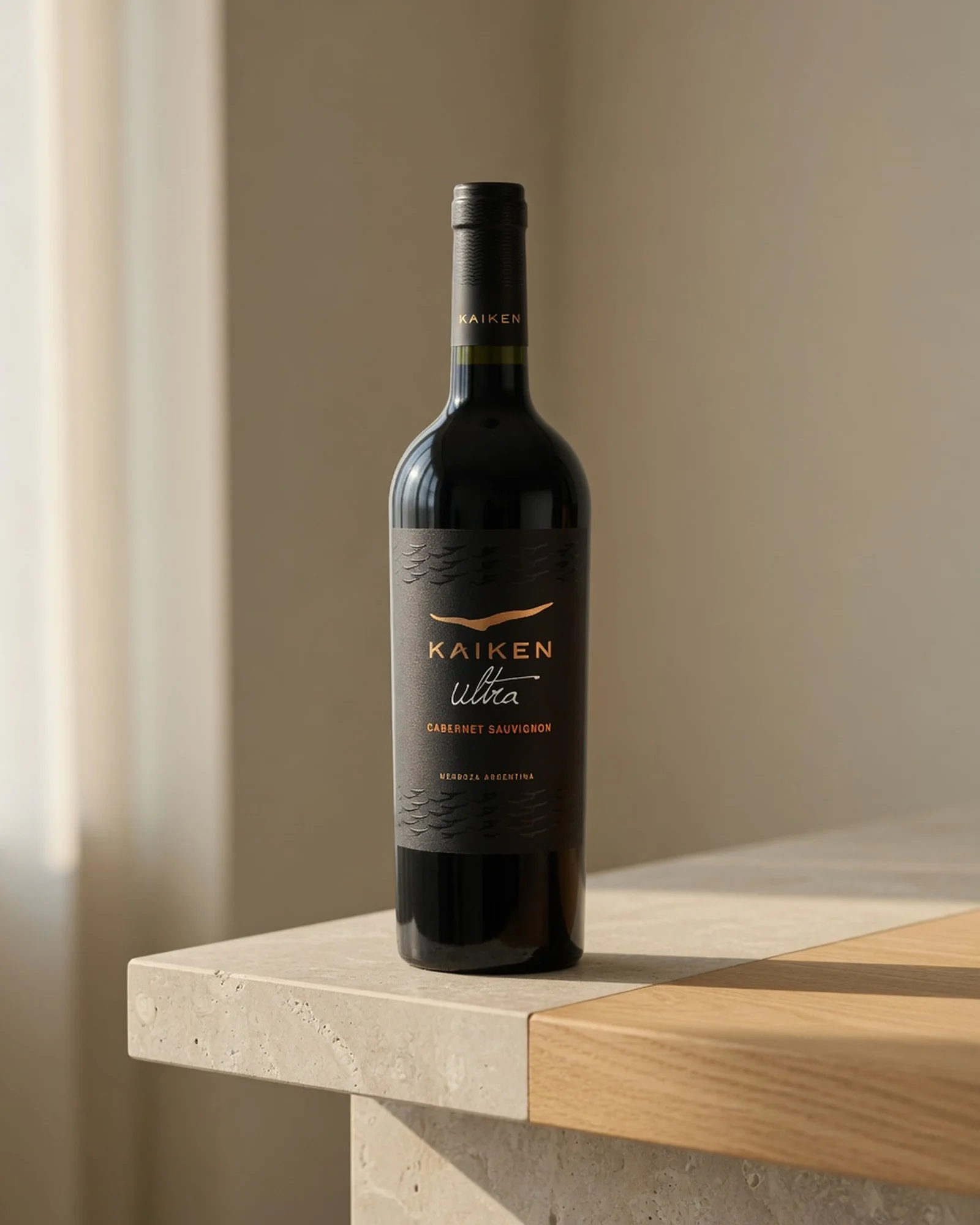 Kaiken Ultra Cabernet Sauvignon — красное сортовое вино линейки Ultra со старых лоз Вистальбы в Мендосе
