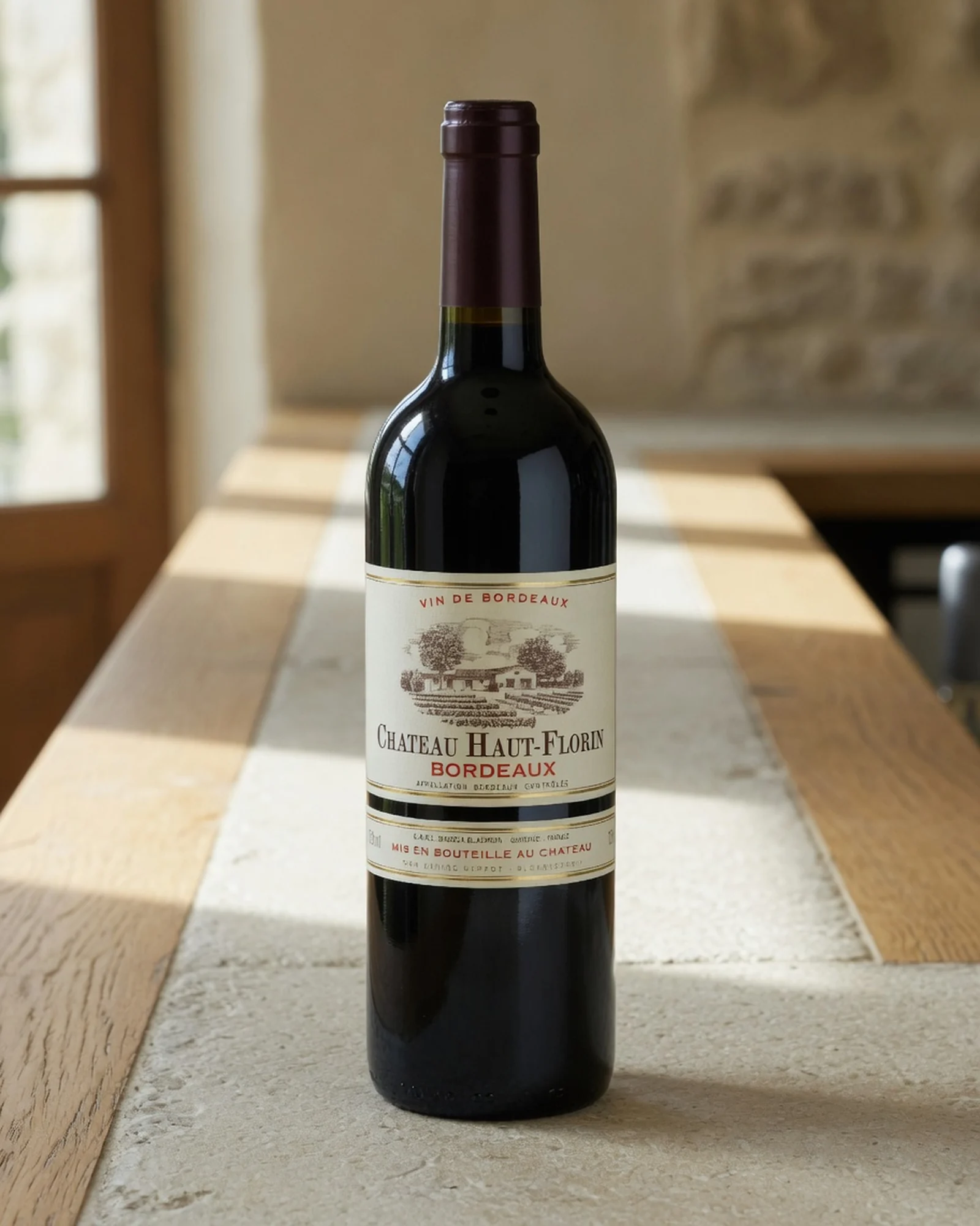 Château Haut-Florin 2021 — красное сухое вино AOP Bordeaux урожая 2021