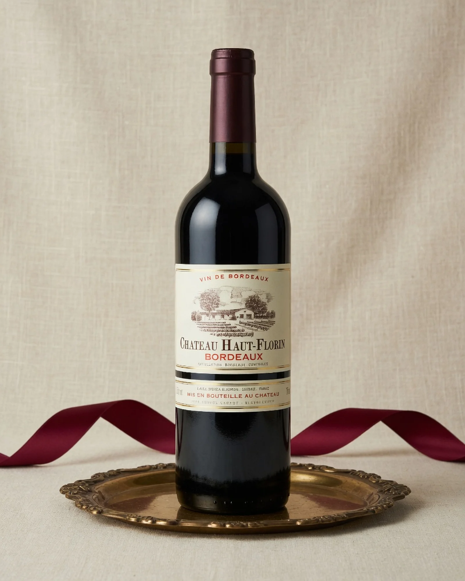 Château Haut-Florin 2021 — красное сухое вино AOP Bordeaux урожая 2021