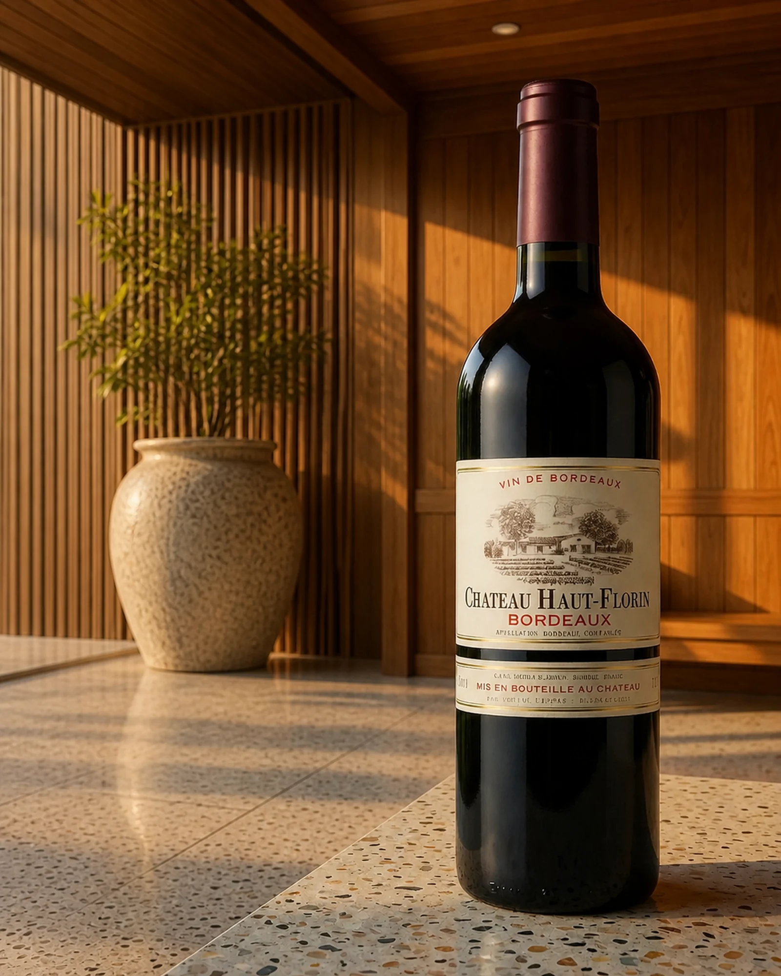 Château Haut-Florin 2021 — красное сухое вино AOP Bordeaux урожая 2021