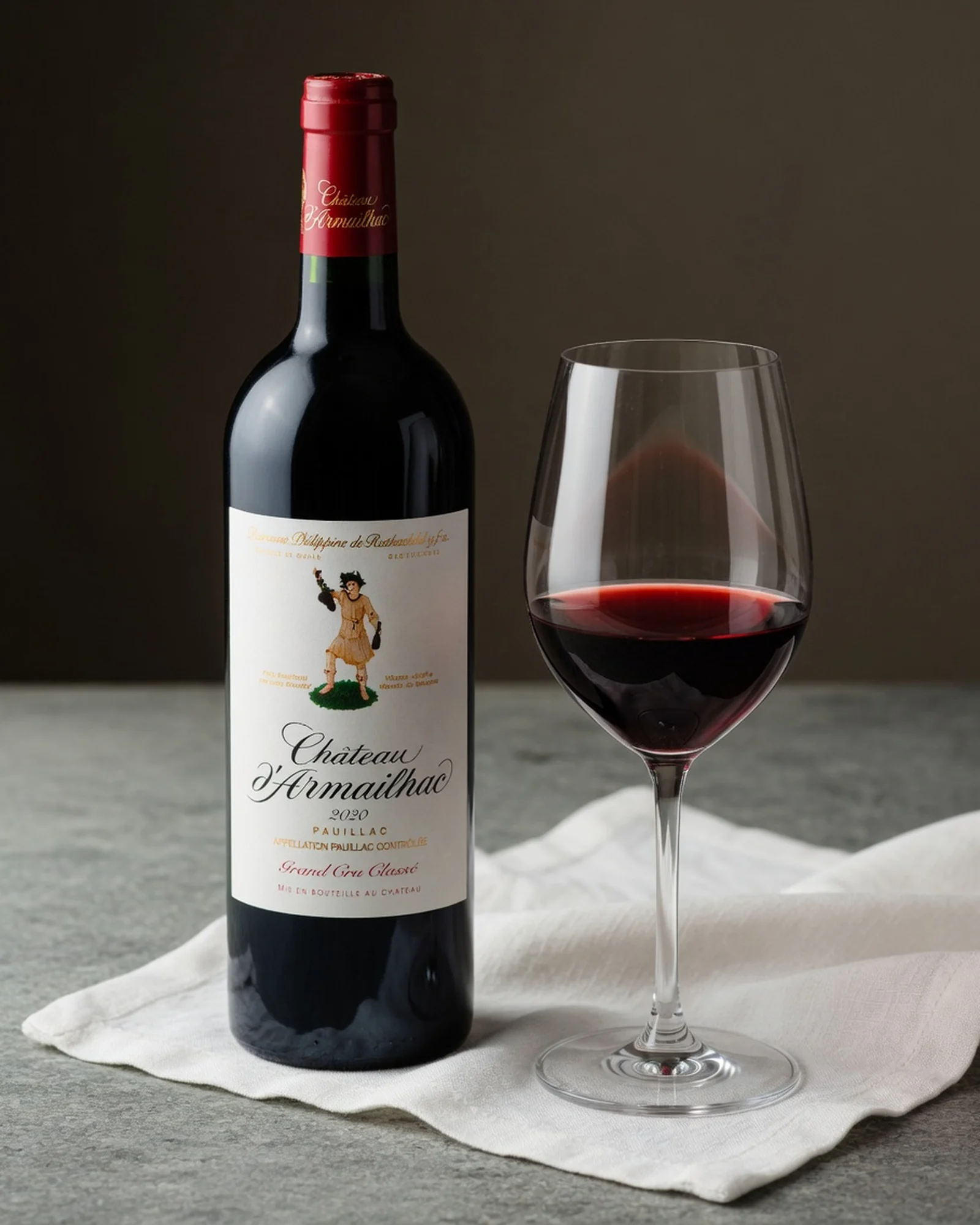 Château d'Armailhac 2020 — красное сухое вино Pauillac, 5-й гран крю 1855 года