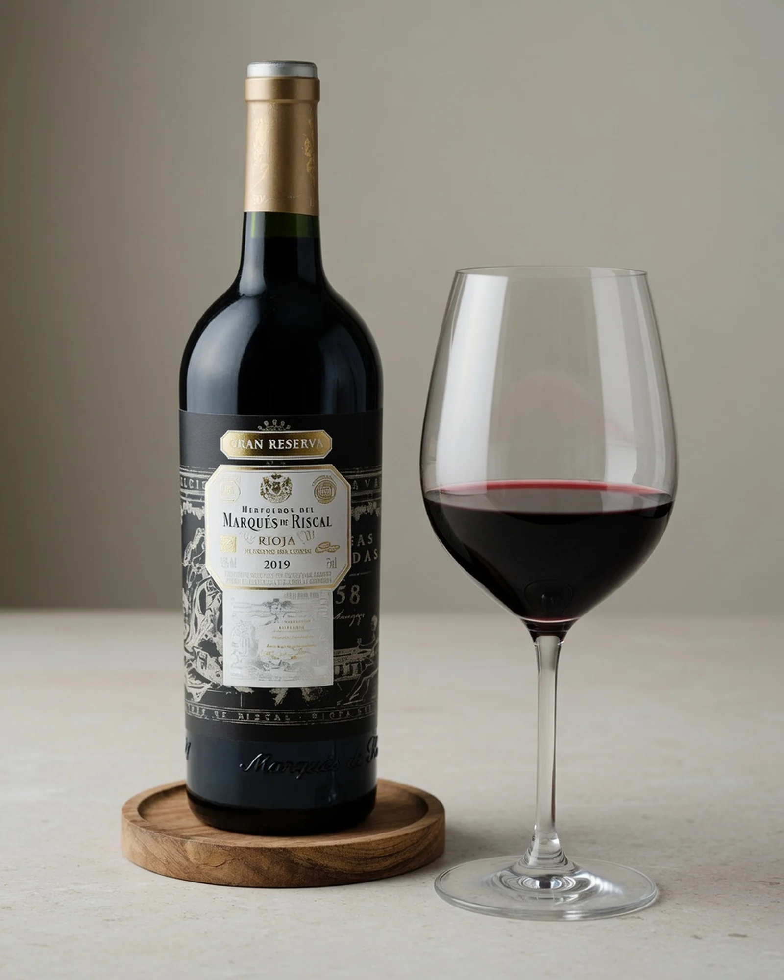 Marqués de Riscal Gran Reserva 2019 — красное Gran Reserva DOCa Rioja, урожай 2019