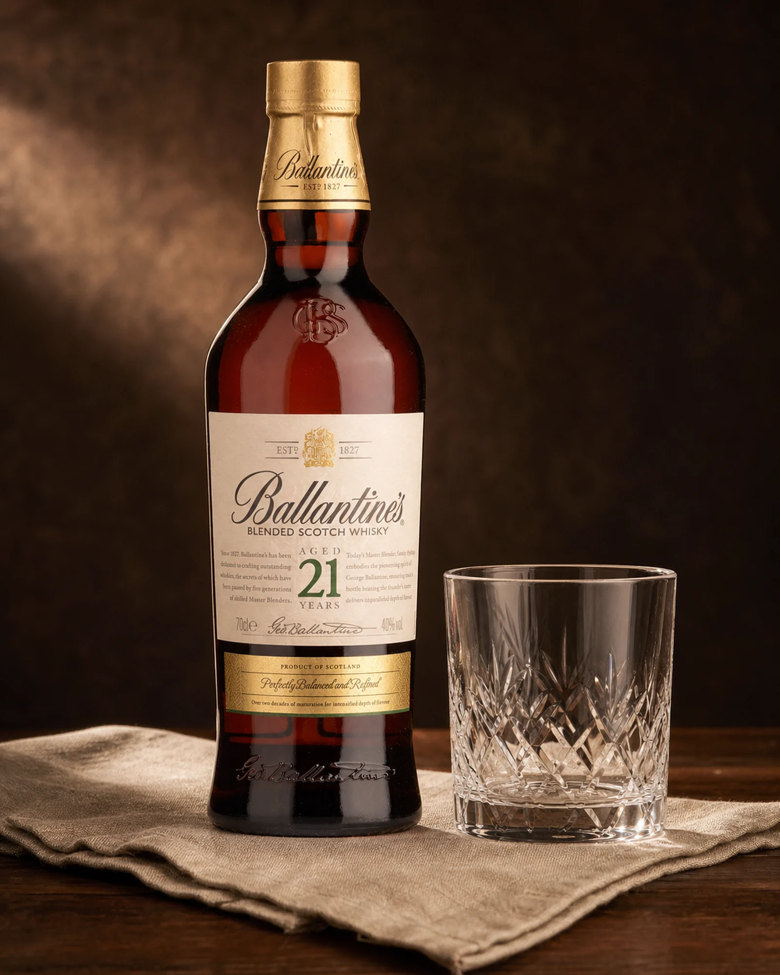Ballantine's 21 Years — шотландский купажированный виски 21 год