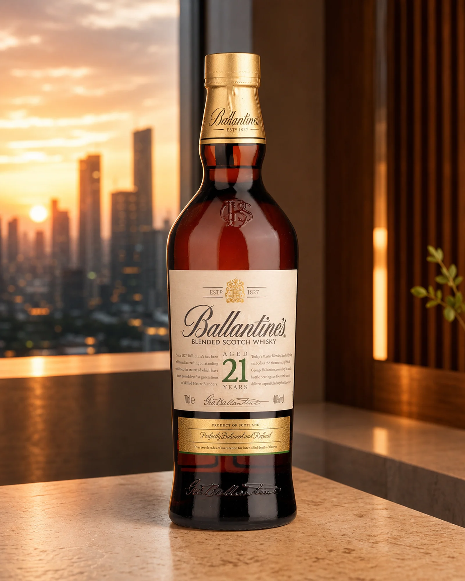 Ballantine's 21 Years — шотландский купажированный виски 21 год
