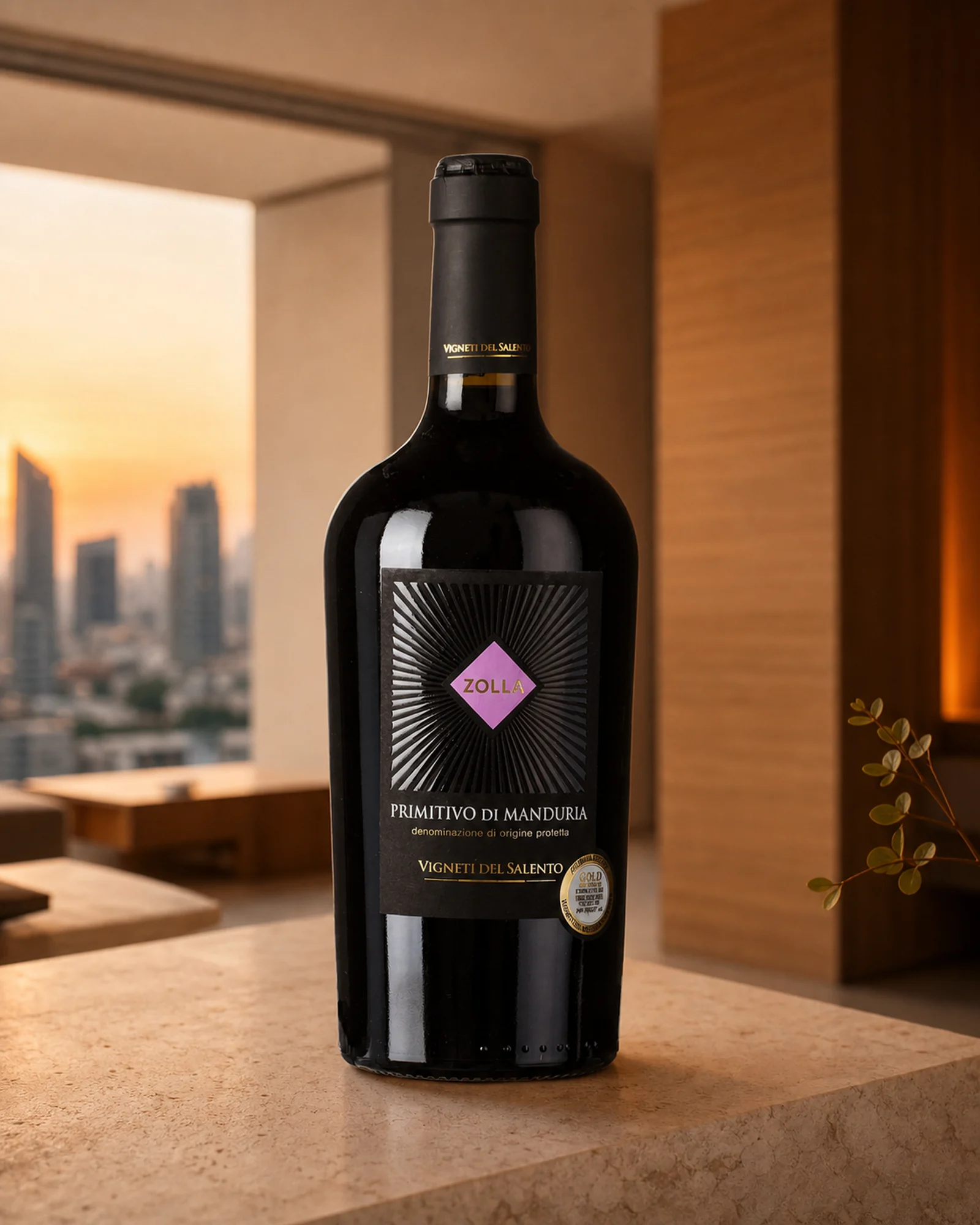 Zolla Primitivo di Manduria — красное примитиво из Мандурии, Саленто