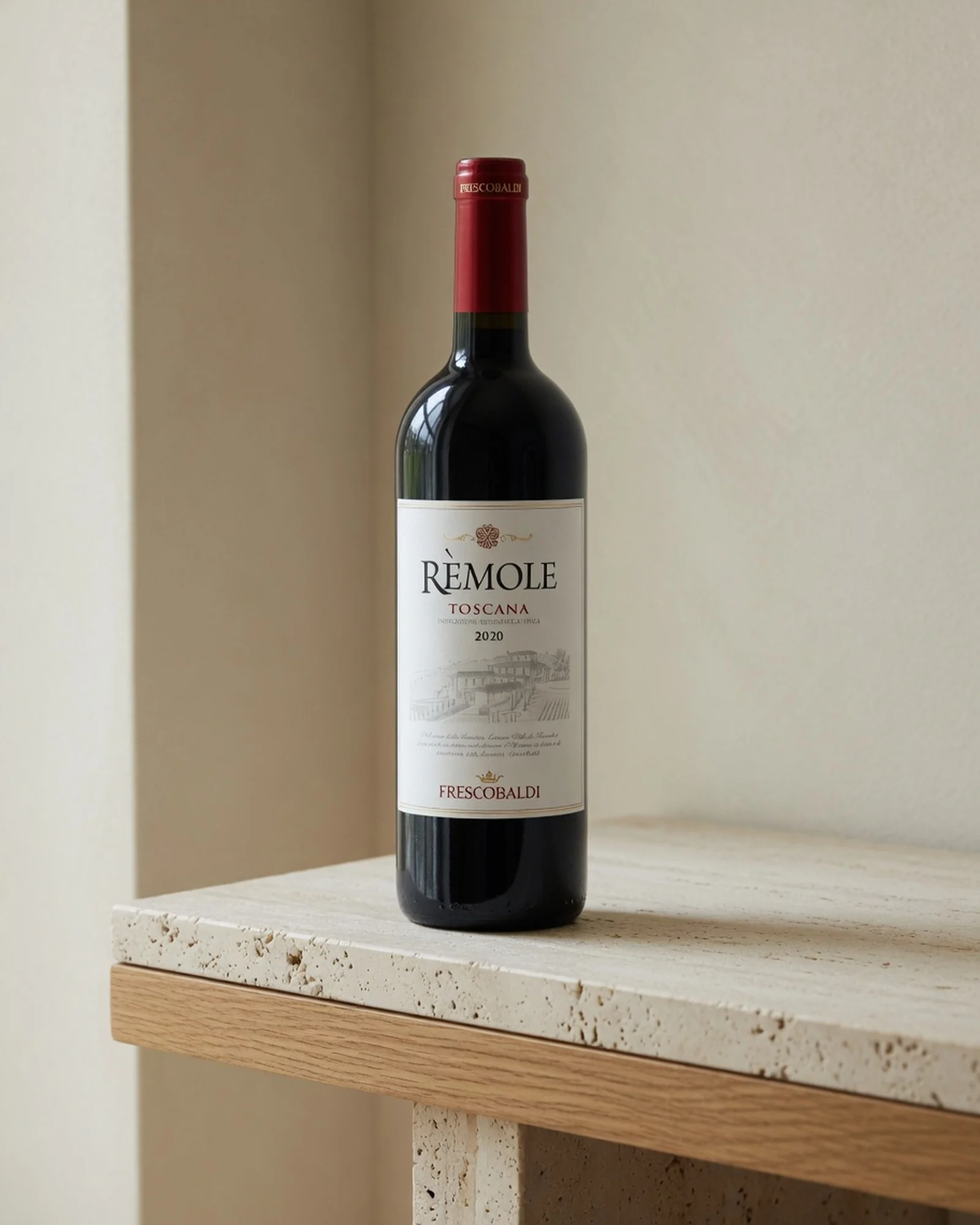 Frescobaldi Rèmole Toscana 2020 — красное Toscana IGT Rèmole (Remole) урожая 2020, санджовезе с долей каберне совиньон