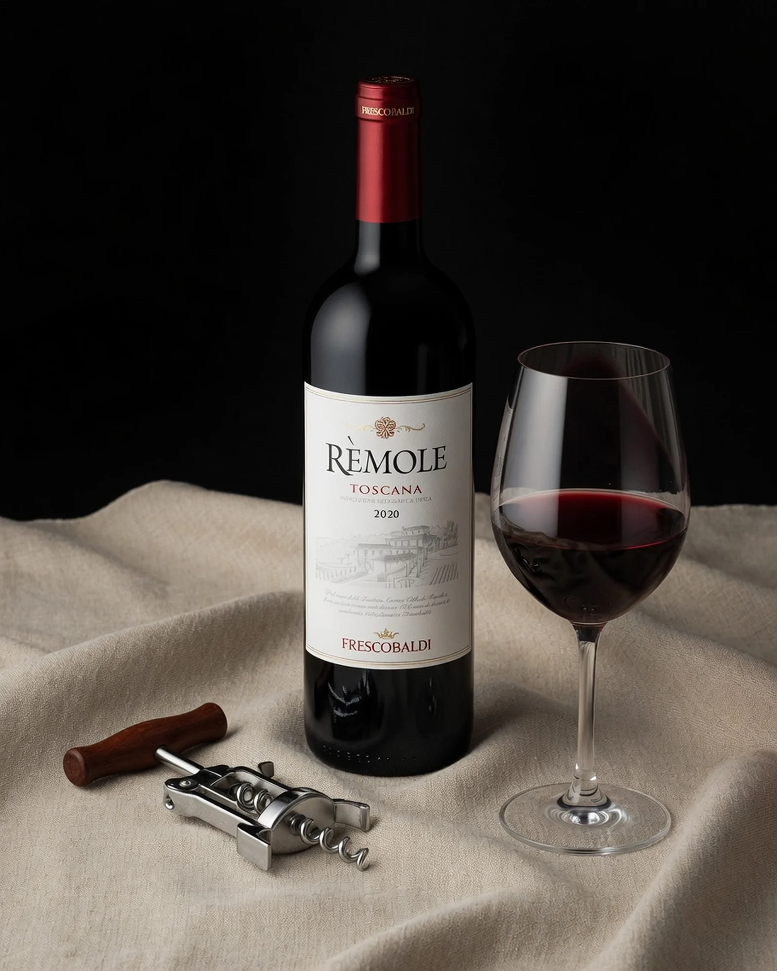 Frescobaldi Rèmole Toscana 2020 — красное Toscana IGT Rèmole (Remole) урожая 2020, санджовезе с долей каберне совиньон