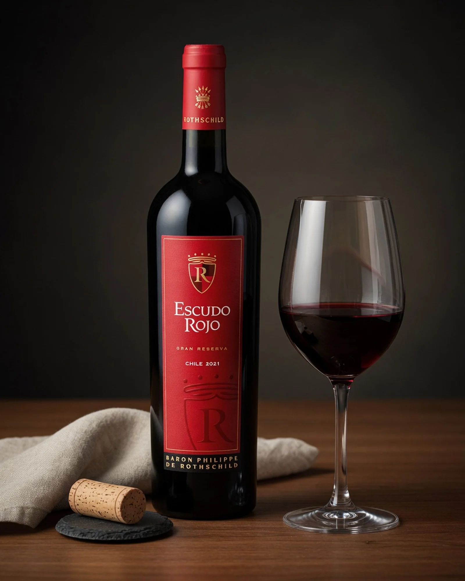Escudo Rojo Gran Reserva 2021 — красное чилийское кюве Baron Philippe de Rothschild