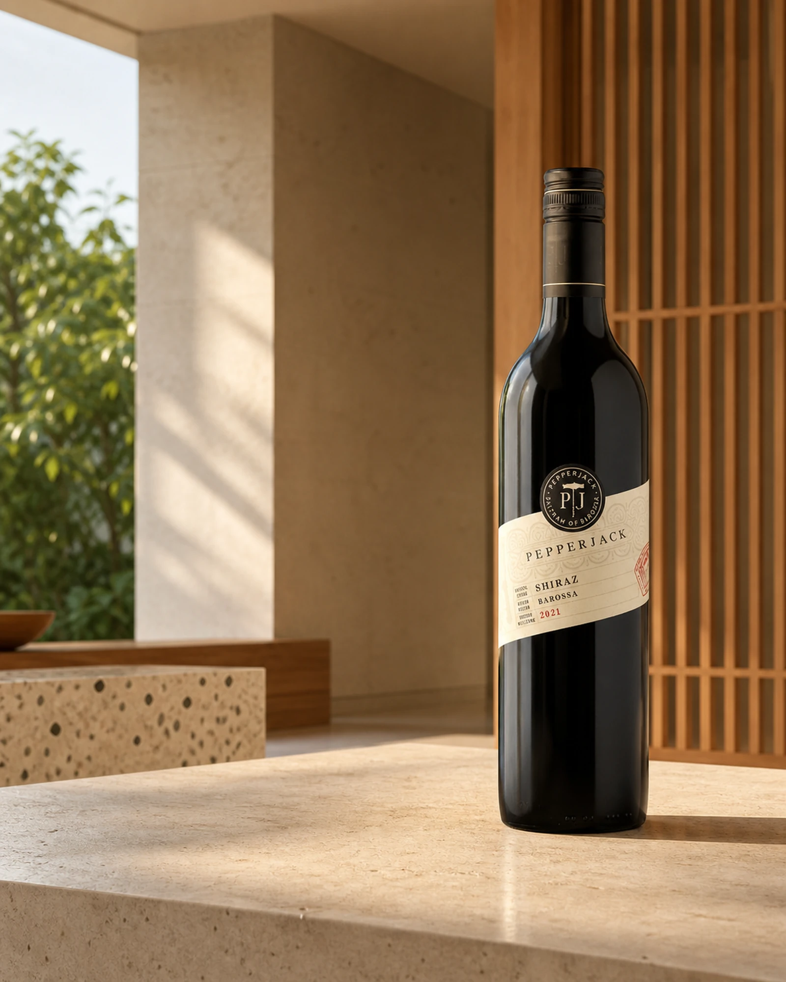 Pepperjack Shiraz 2021 — красный шираз Pepperjack из долины Баросса, Австралия, урожай 2021