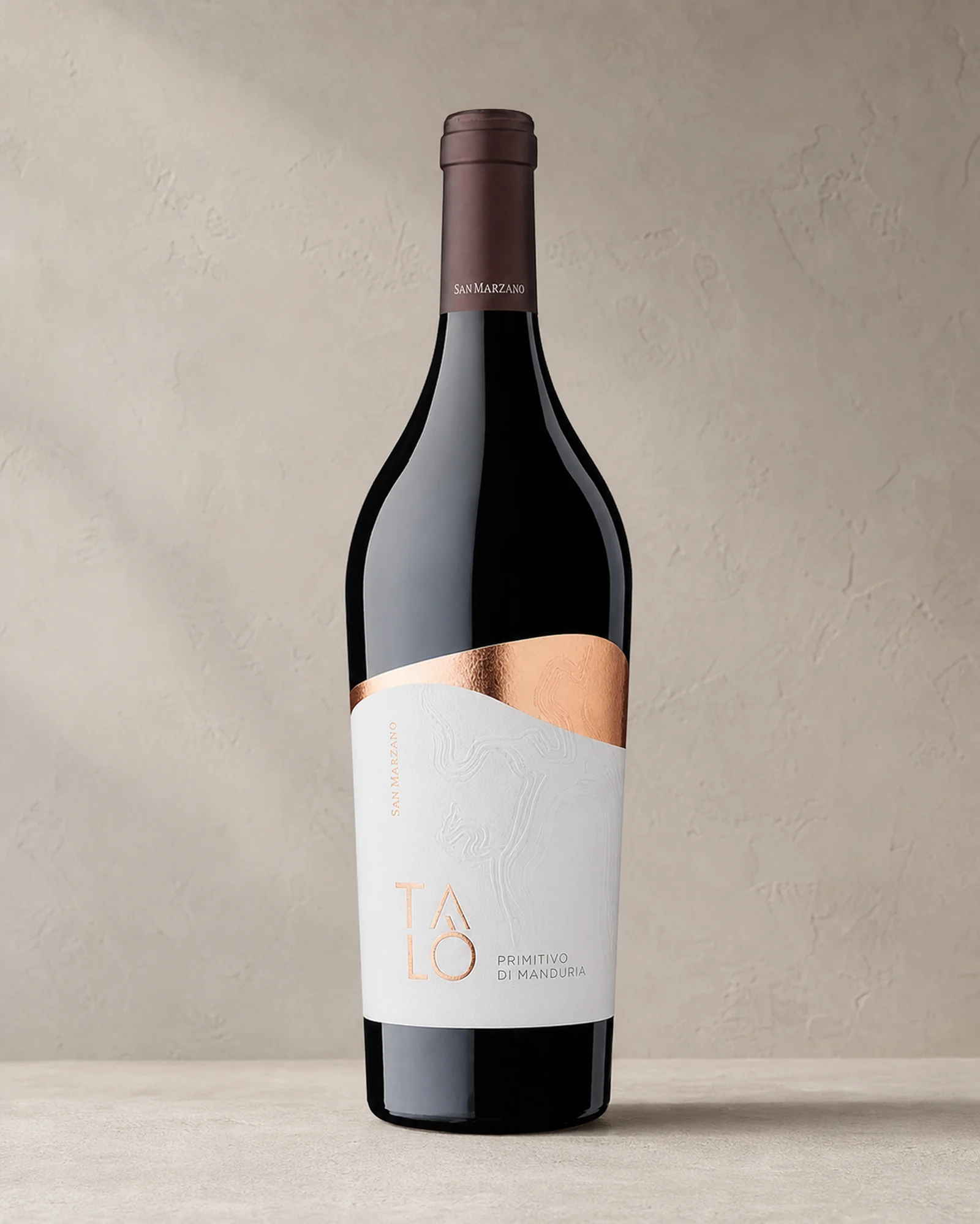 San Marzano Talò Primitivo di Manduria 2022 — красное Primitivo di Manduria DOP урожая 2022, линейка Talò, San Marzano