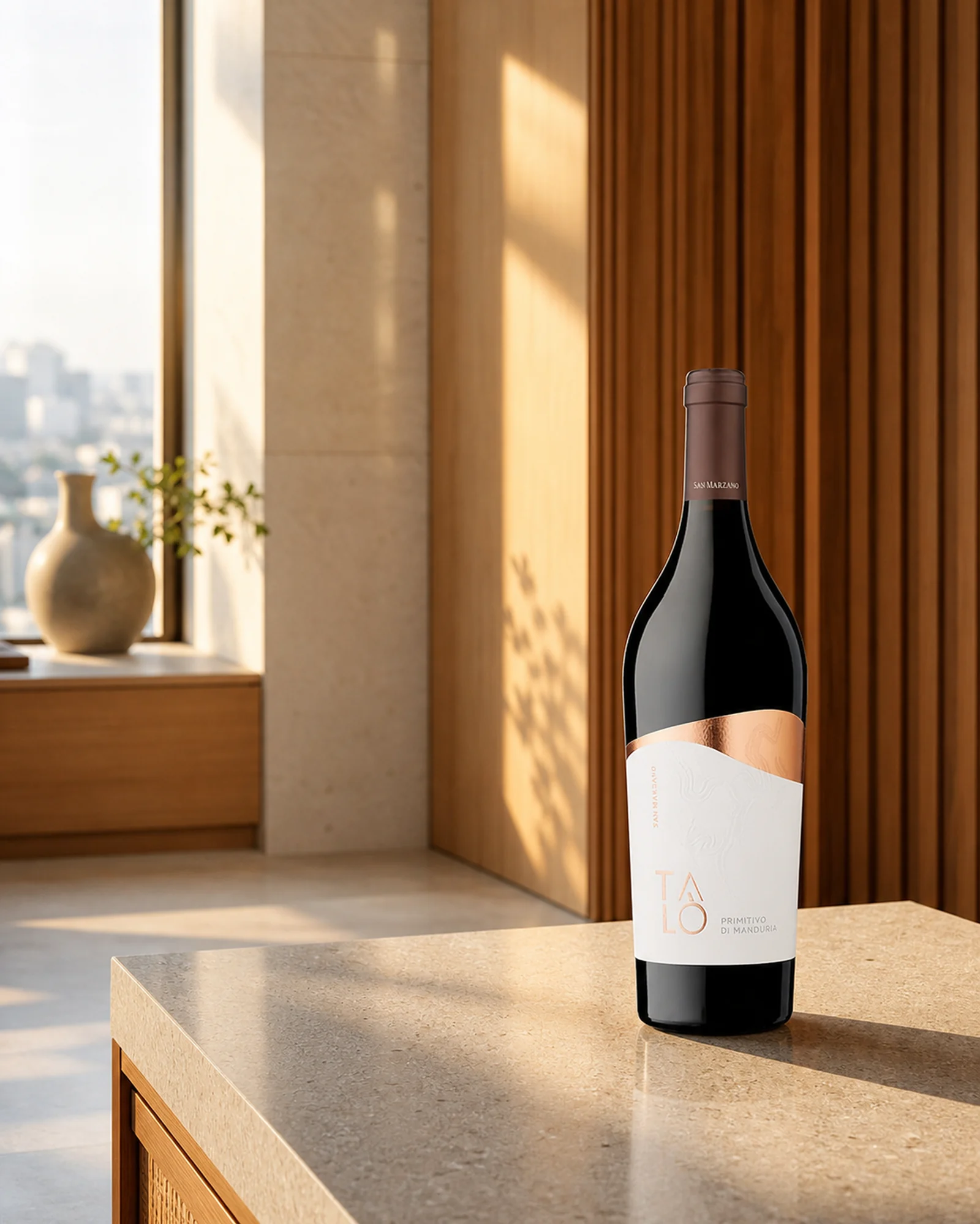 San Marzano Talò Primitivo di Manduria 2022 — красное Primitivo di Manduria DOP урожая 2022, линейка Talò, San Marzano