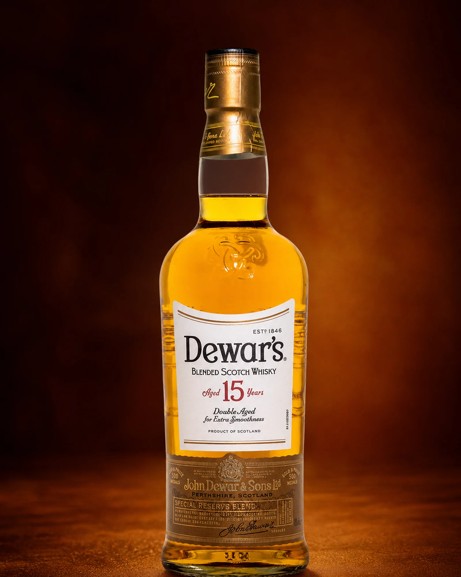 Dewar’s 15 Years — 15-летний купажированный шотландский виски Dewar's