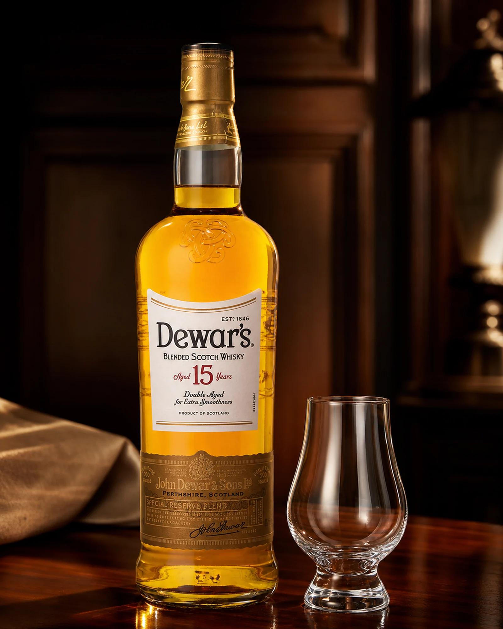 Dewar’s 15 Years — 15-летний купажированный шотландский виски Dewar's