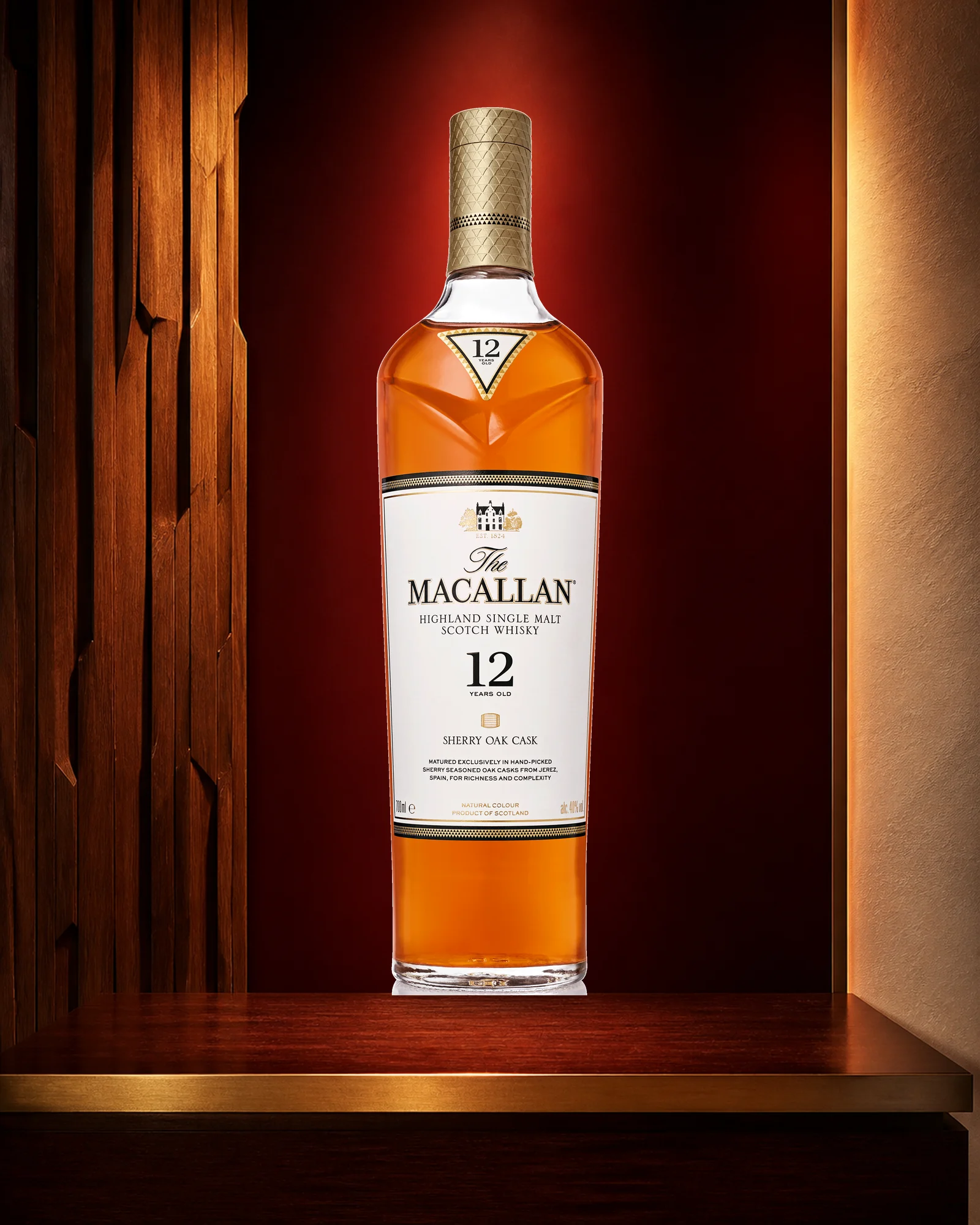 The Macallan 12 Years Sherry Cask — 12-летний односолодовый виски из хересных бочек