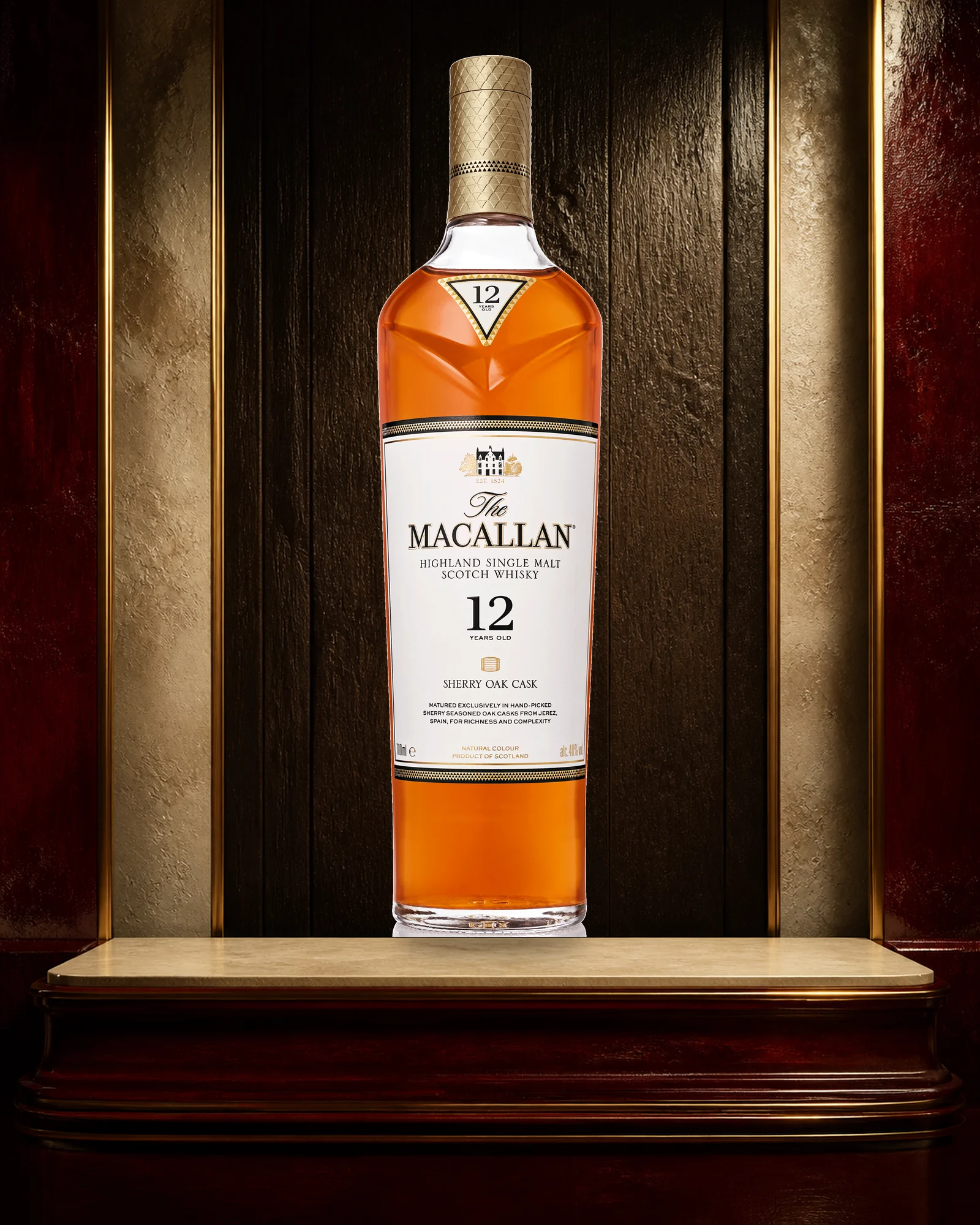 The Macallan 12 Years Sherry Cask — 12-летний односолодовый виски из хересных бочек