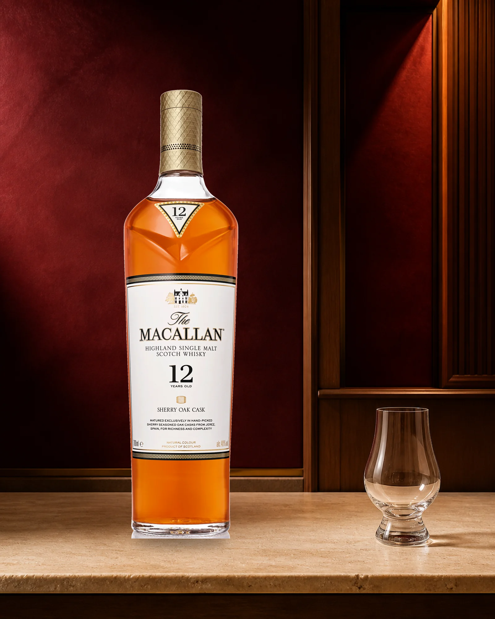 The Macallan 12 Years Sherry Cask — 12-летний односолодовый виски из хересных бочек