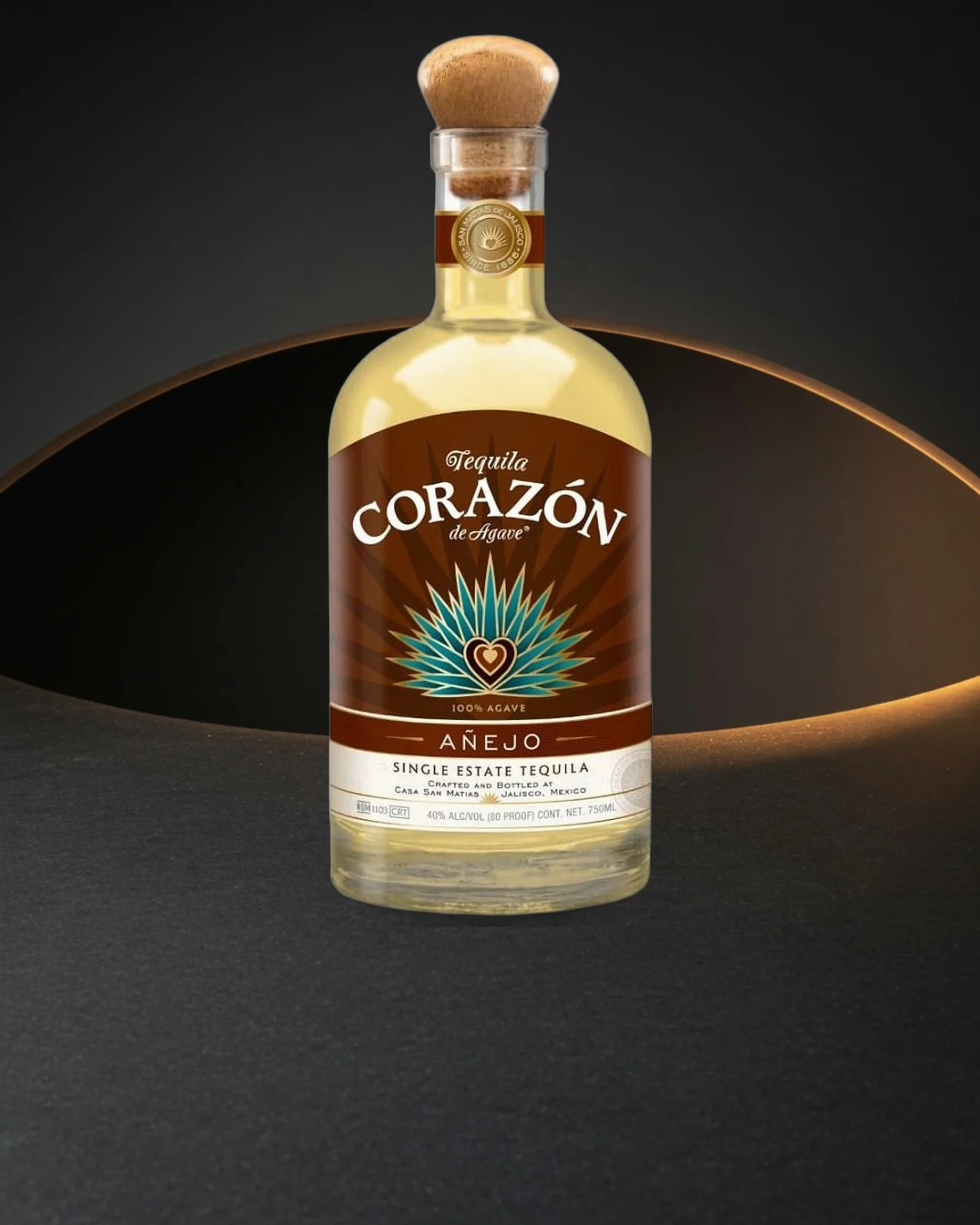 Corazón Añejo — текила añejo Corazon из 100% голубой агавы