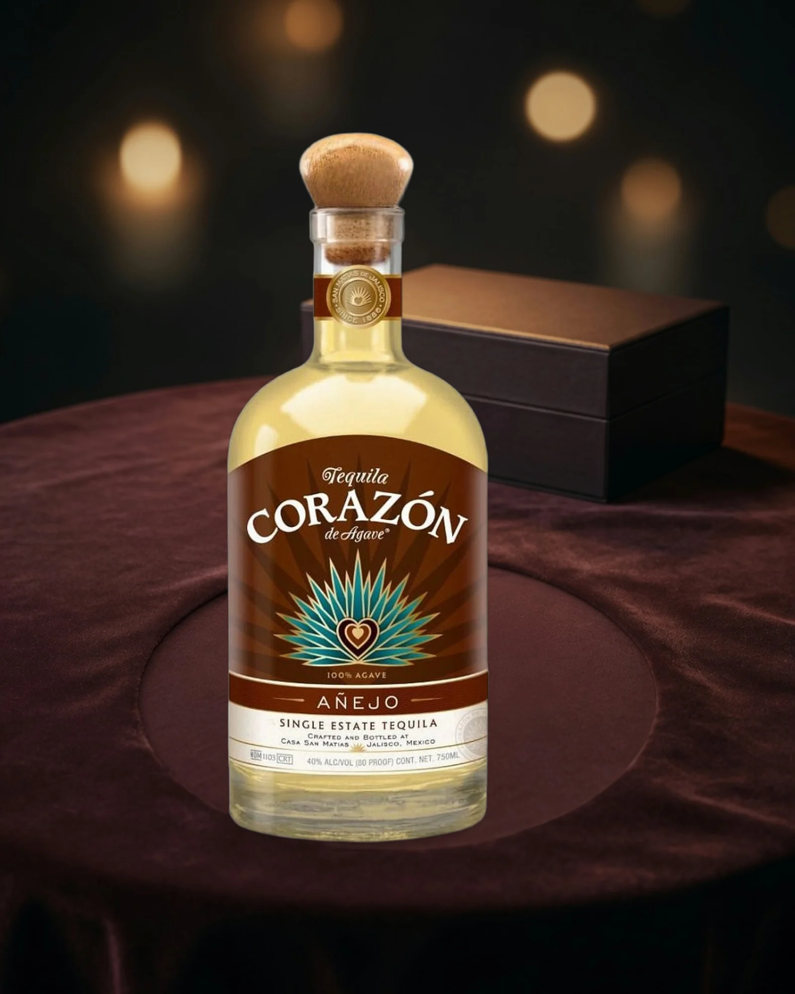 Corazón Añejo — текила añejo Corazon из 100% голубой агавы
