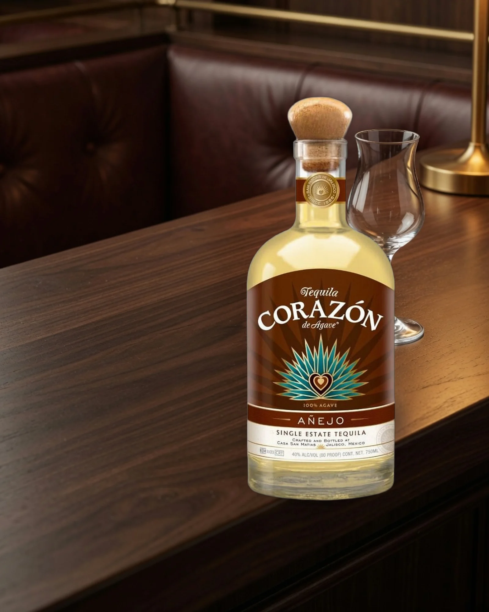 Corazón Añejo — текила añejo Corazon из 100% голубой агавы