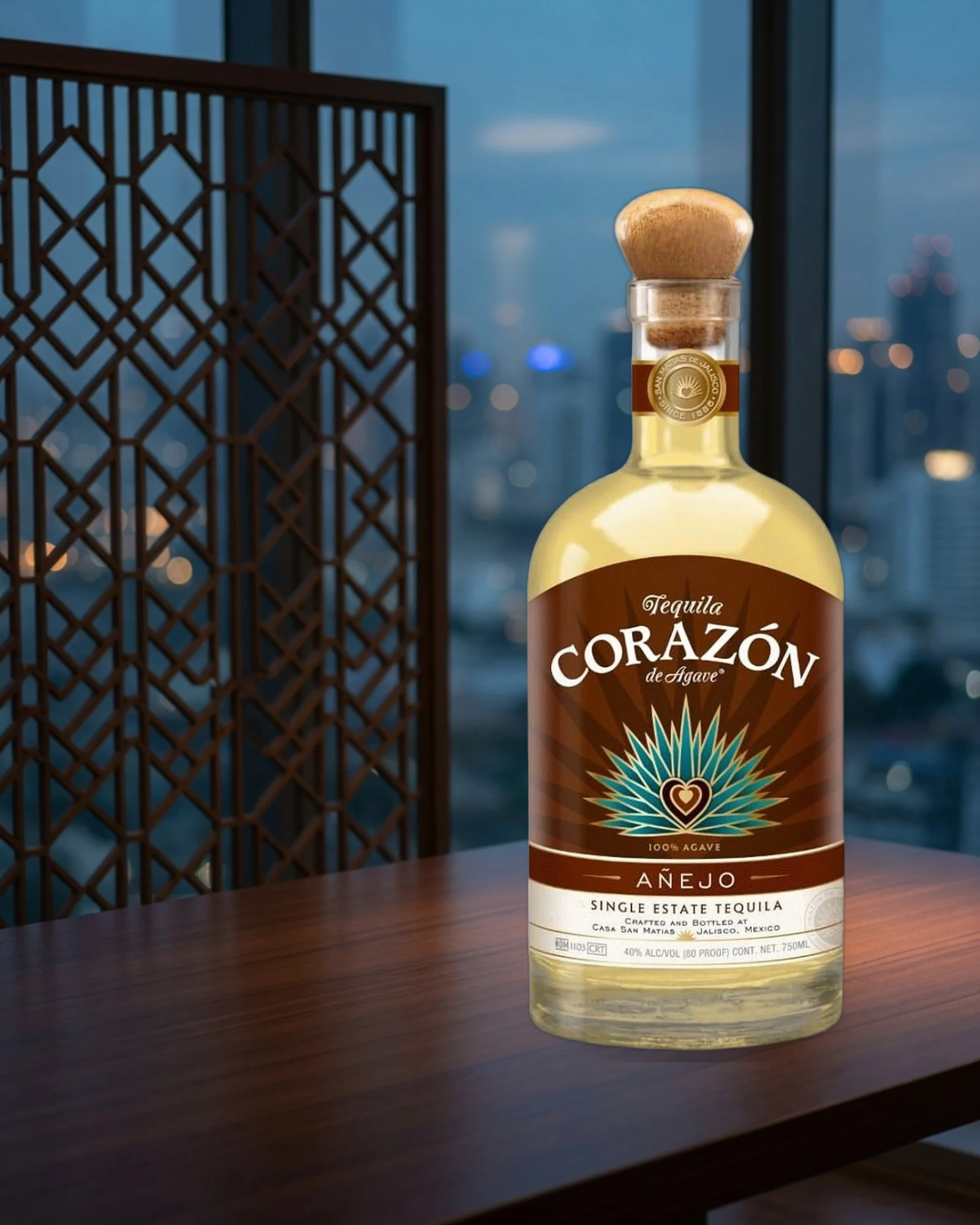 Corazón Añejo — текила añejo Corazon из 100% голубой агавы