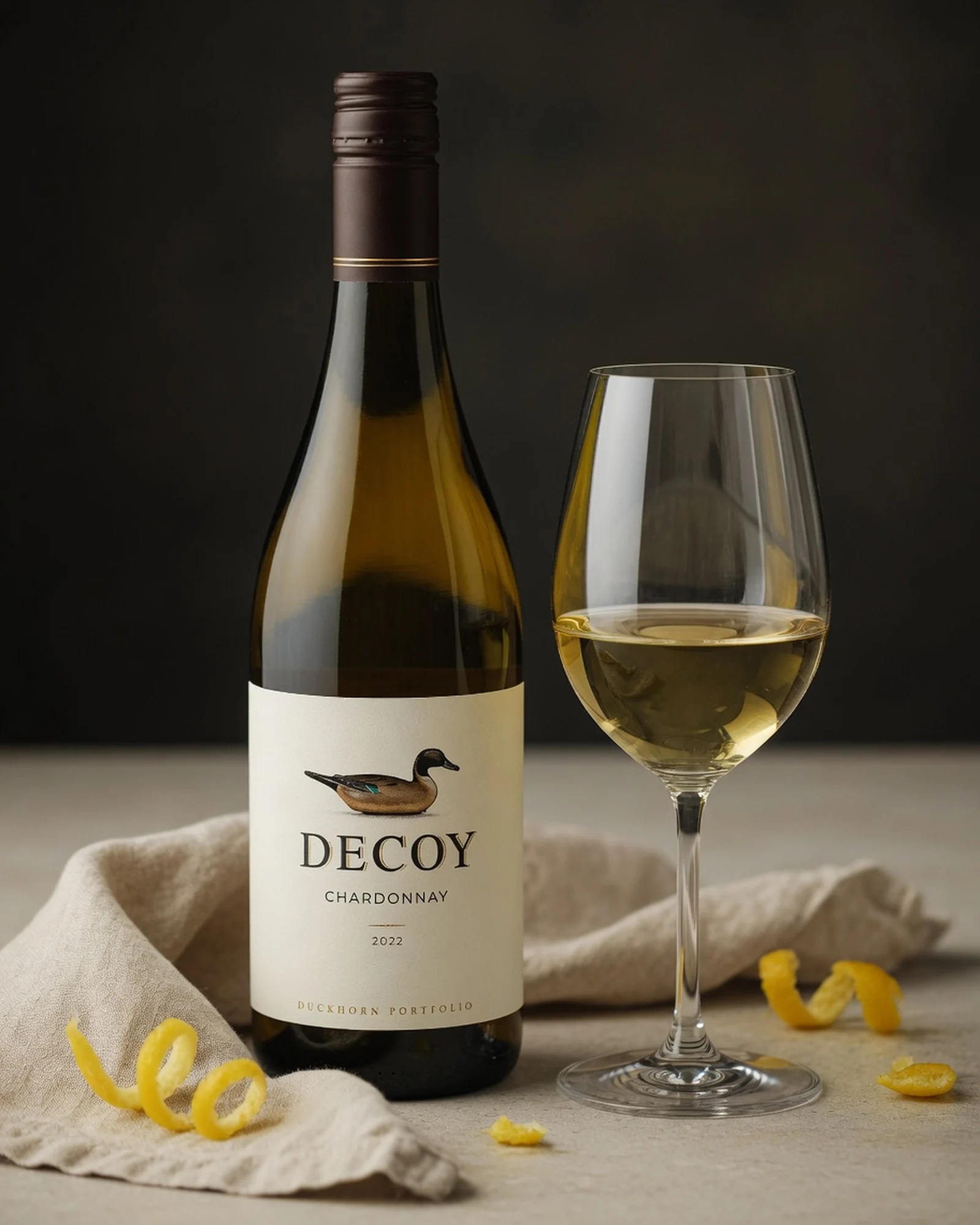 Decoy Chardonnay 2022 — калифорнийское шардоне марки Decoy (урожай 2022)
