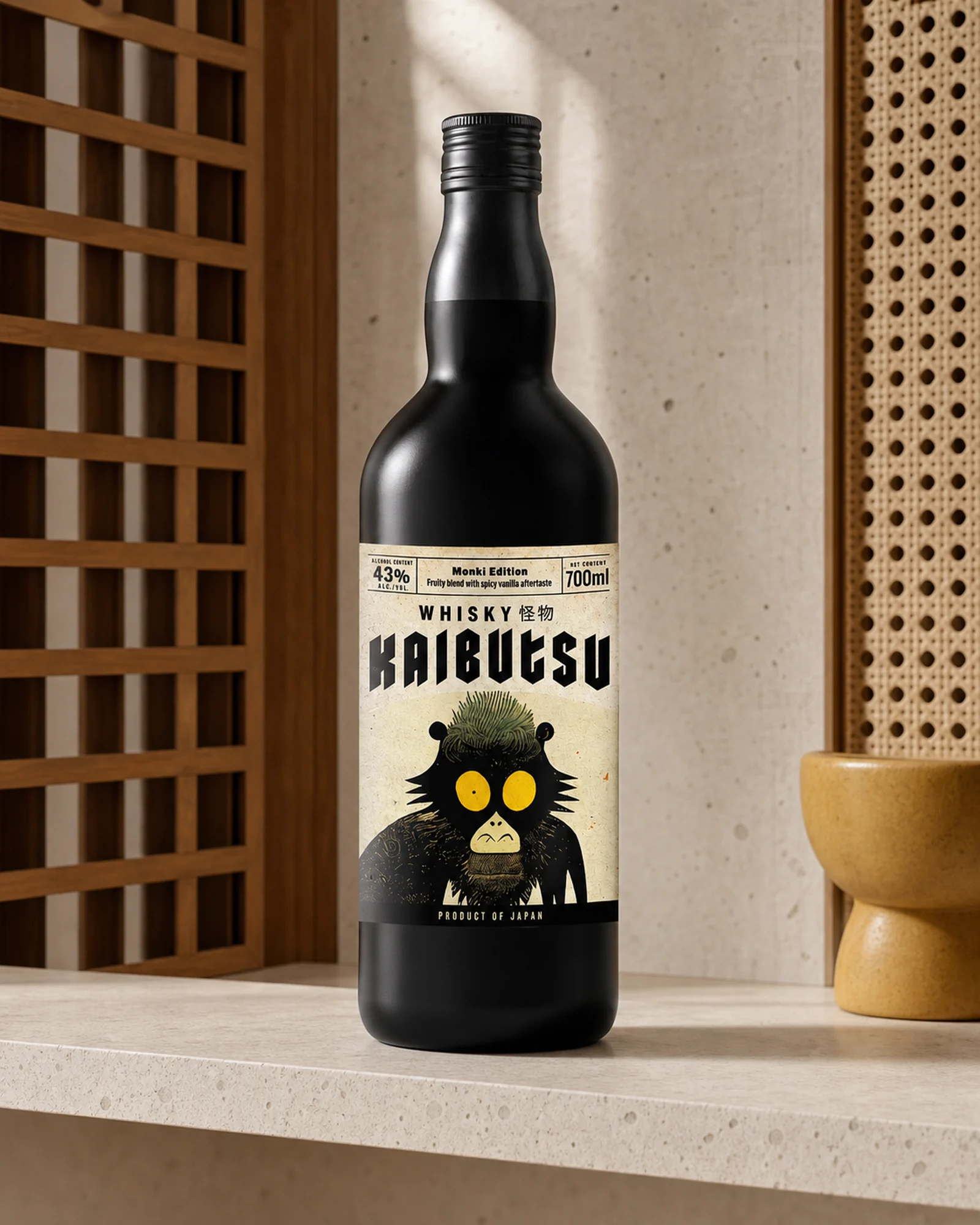 Kaibutsu Monki Edition — японский купажированный виски выпуска Monki