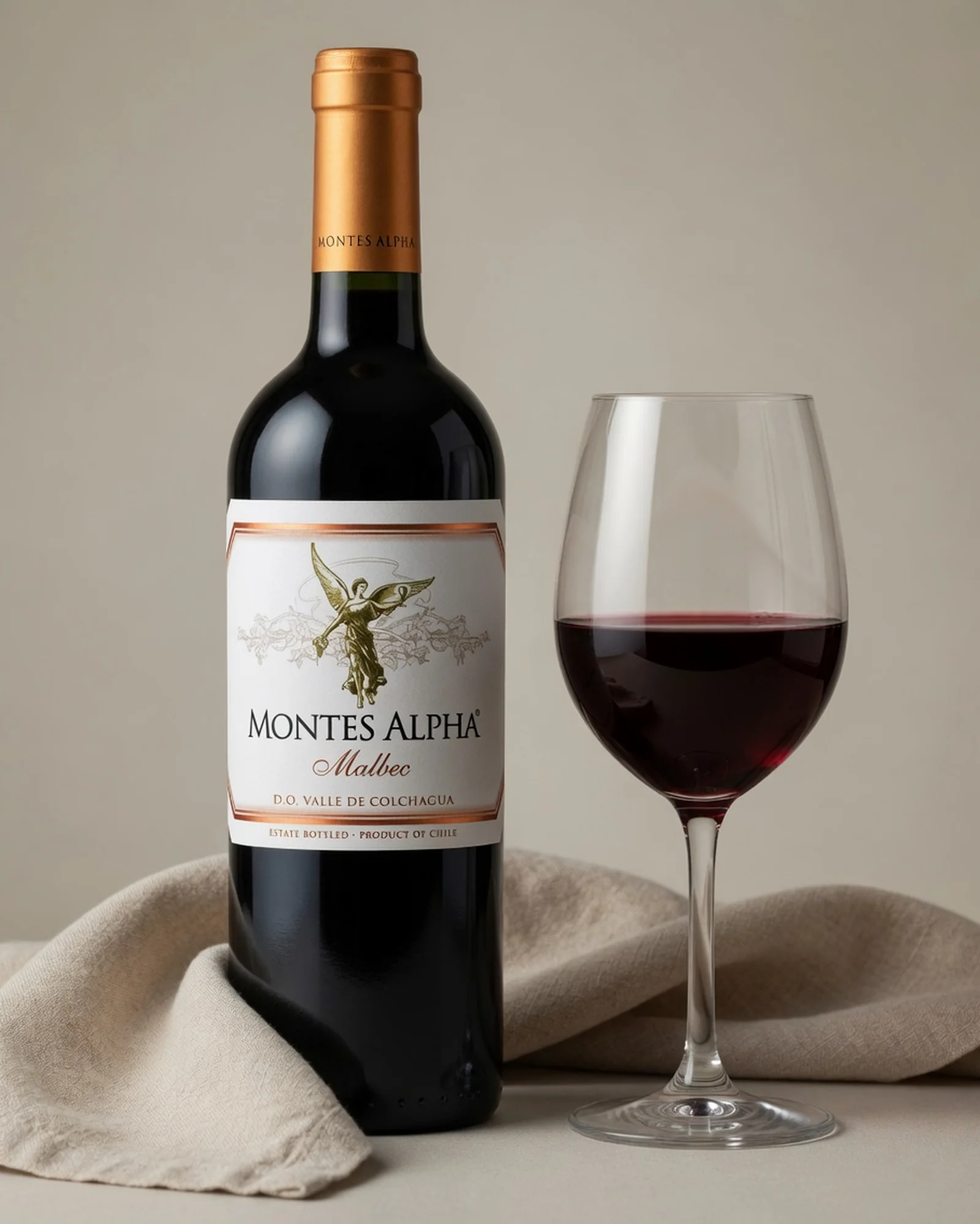 Montes Alpha Malbec — чилийское красное вино линейки Alpha