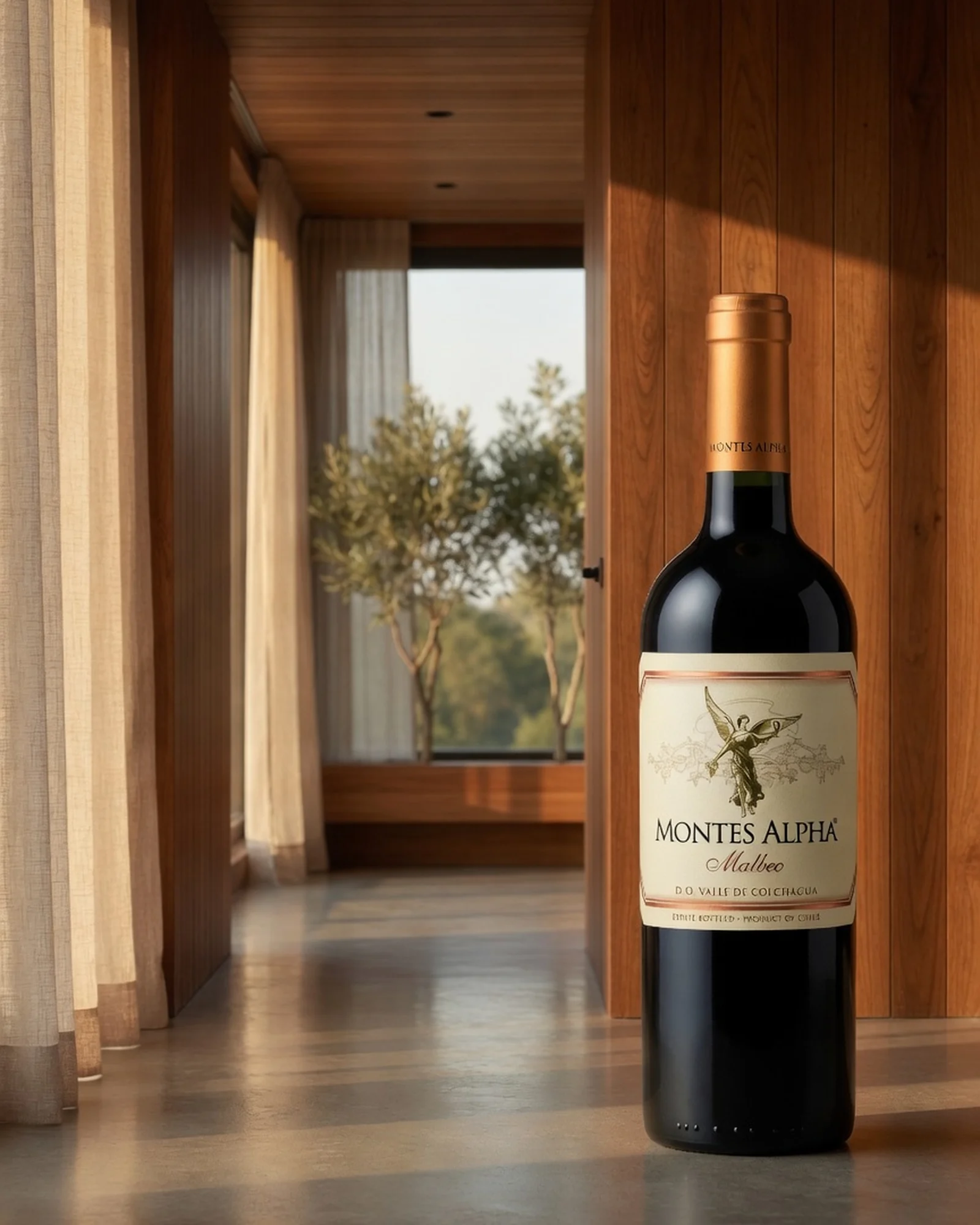 Montes Alpha Malbec — чилийское красное вино линейки Alpha