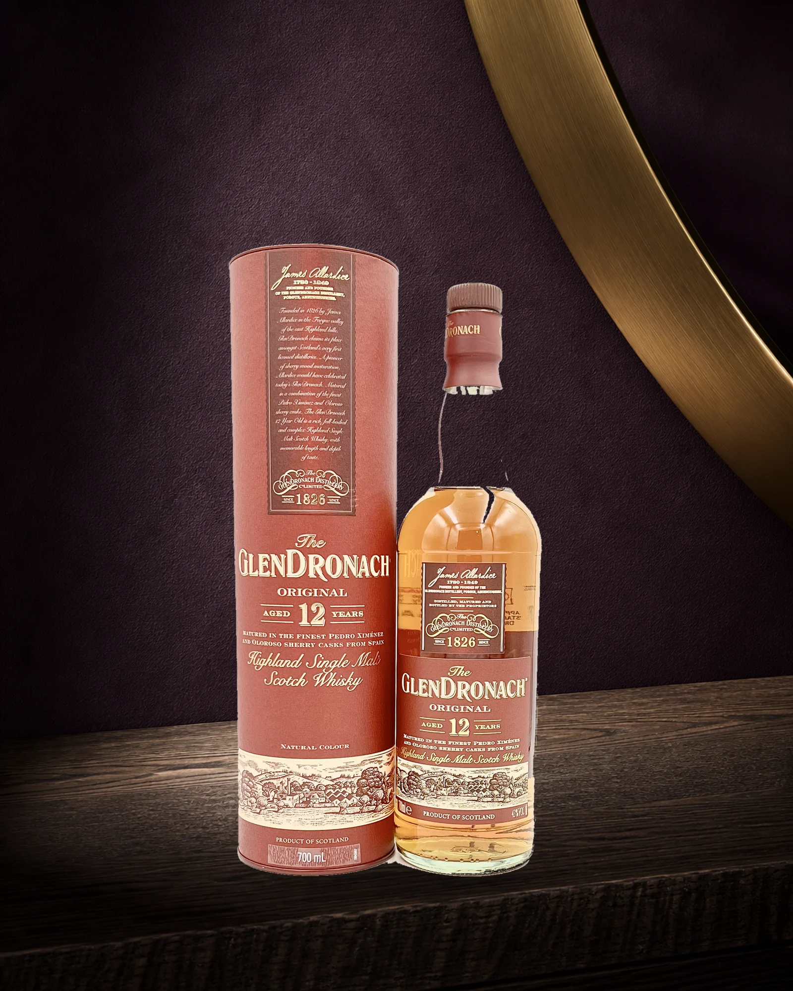 The GlenDronach 12 Years — односолодовый шотландский виски 12 лет