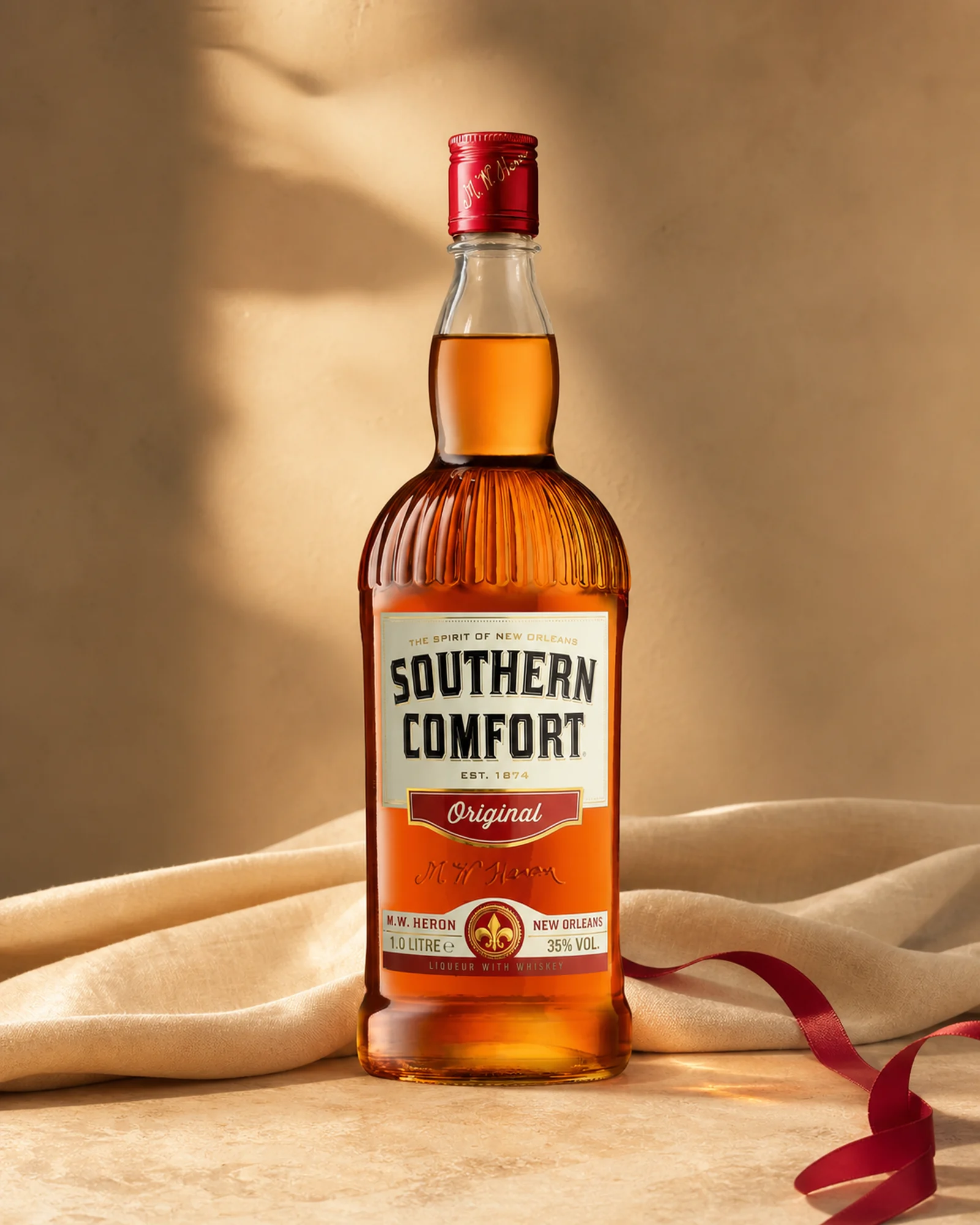 Southern Comfort Original — классический американский spirit whiskey с фруктово-пряными натуральными ароматами