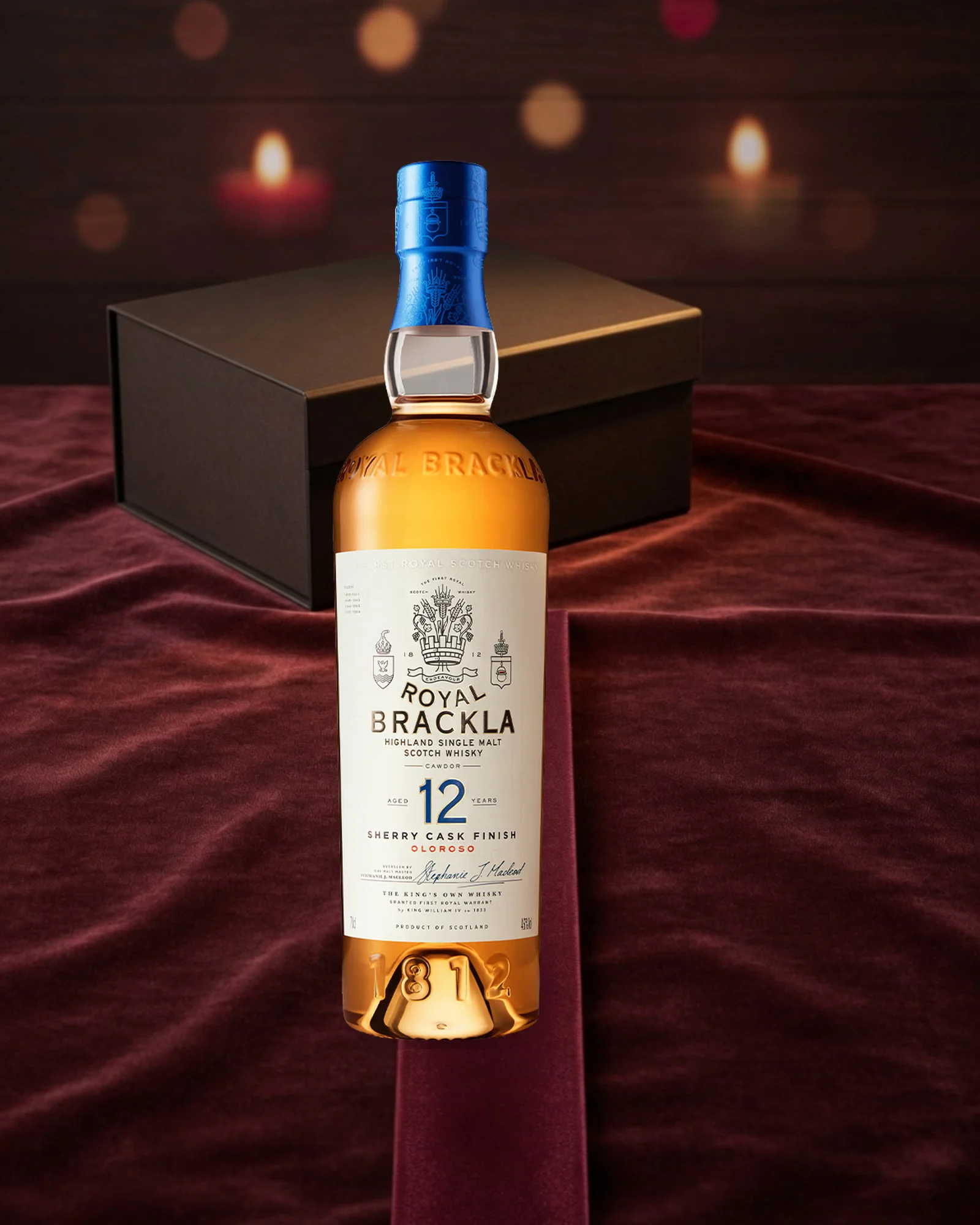 Royal Brackla 12 Years Sherry Cask Finish — 12-летний хайлендский односолодовый виски с финишем в олоросо