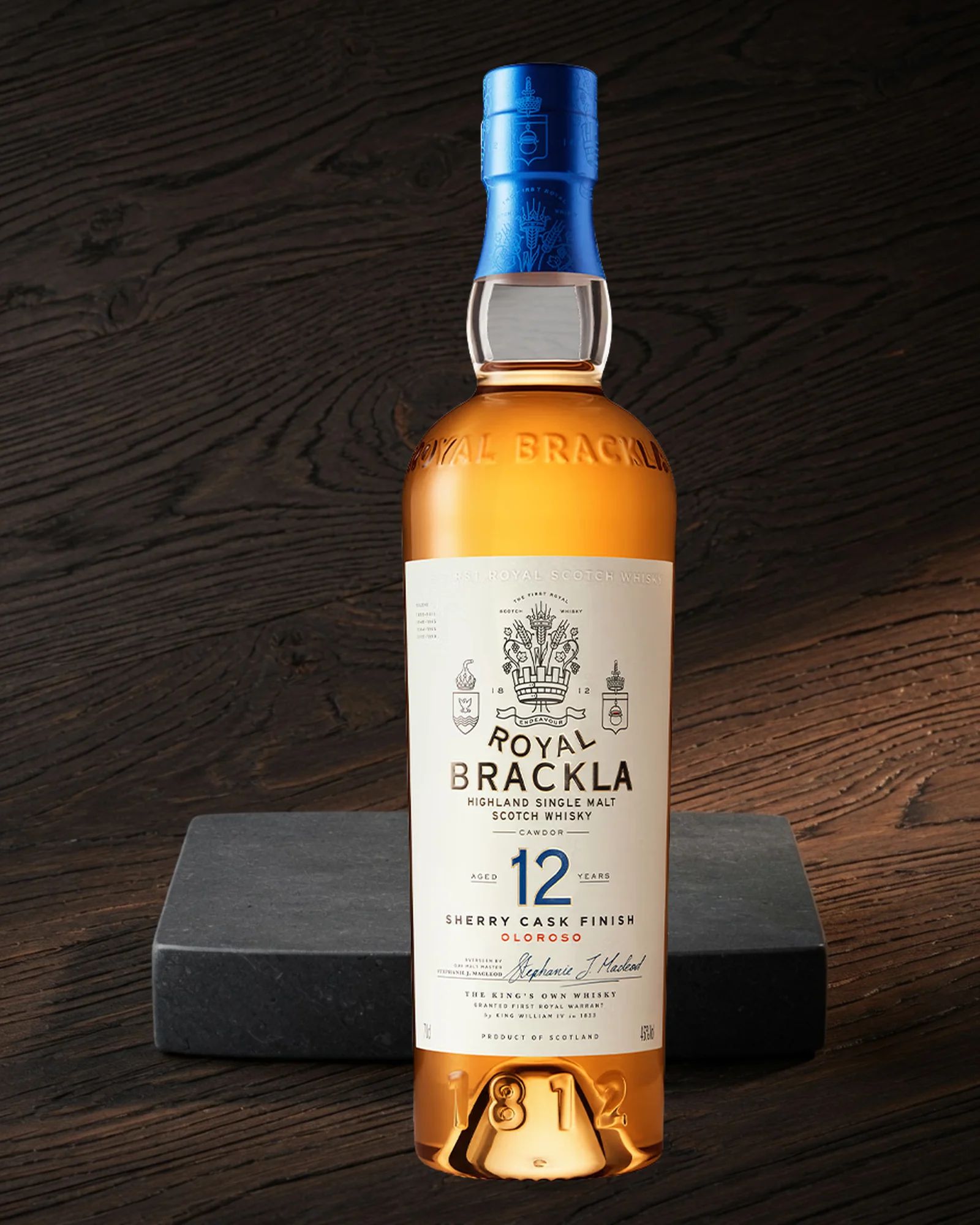 Royal Brackla 12 Years Sherry Cask Finish — 12-летний хайлендский односолодовый виски с финишем в олоросо