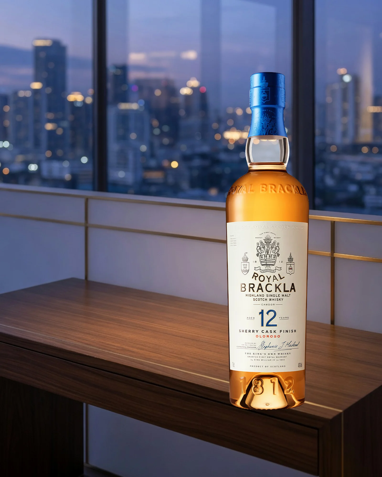 Royal Brackla 12 Years Sherry Cask Finish — 12-летний хайлендский односолодовый виски с финишем в олоросо