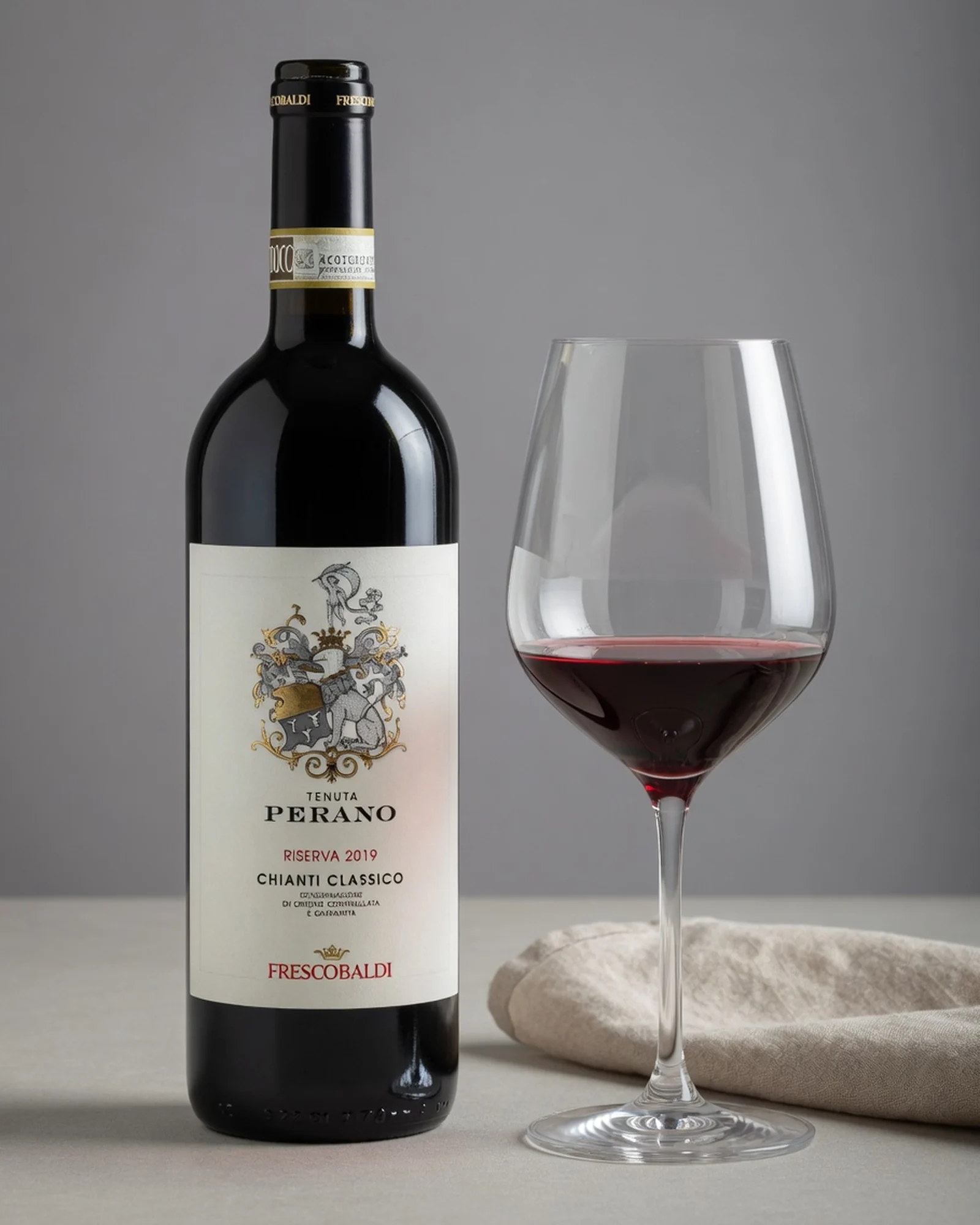 Frescobaldi Perano Chianti Classico Riserva 2019 — кьянти классико резерва Tenuta Perano урожая 2019
