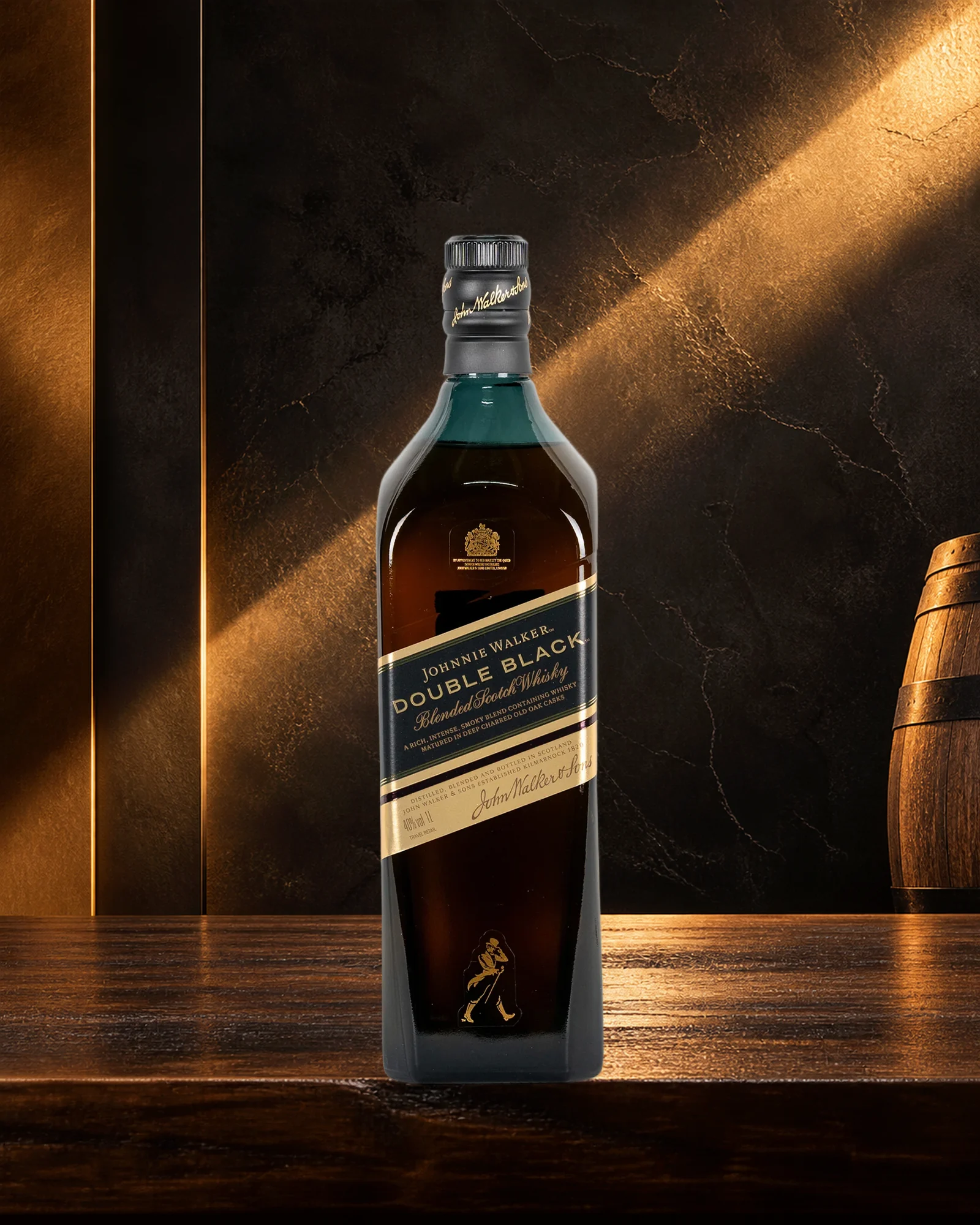 Johnnie Walker Double Black — купажированный шотландский виски Johnnie Walker Double Black
