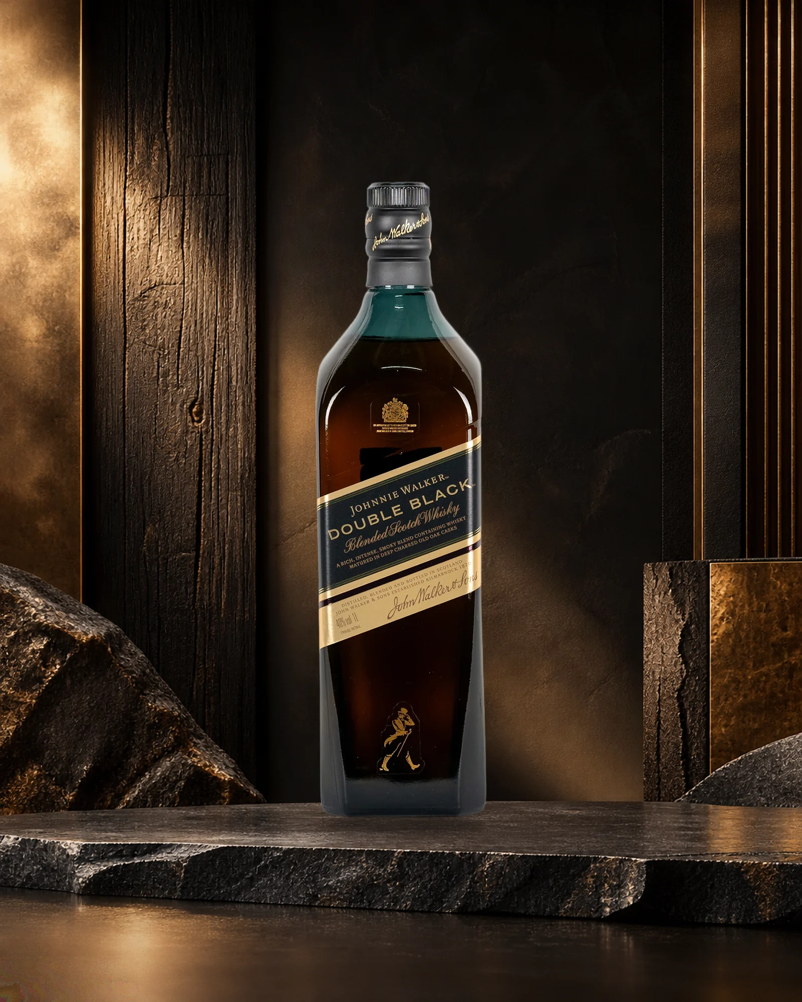 Johnnie Walker Double Black — купажированный шотландский виски Johnnie Walker Double Black