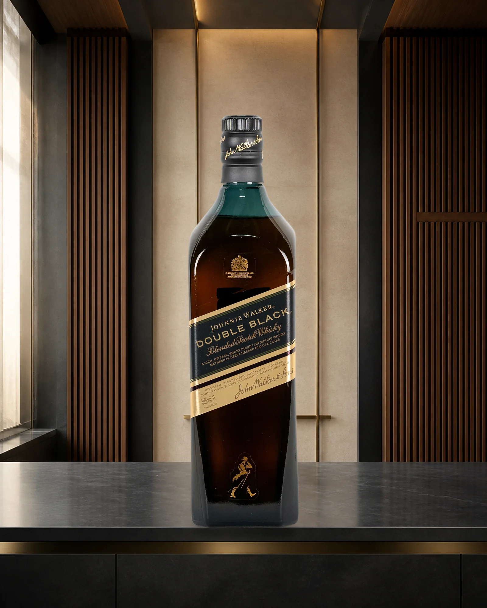 Johnnie Walker Double Black — купажированный шотландский виски Johnnie Walker Double Black