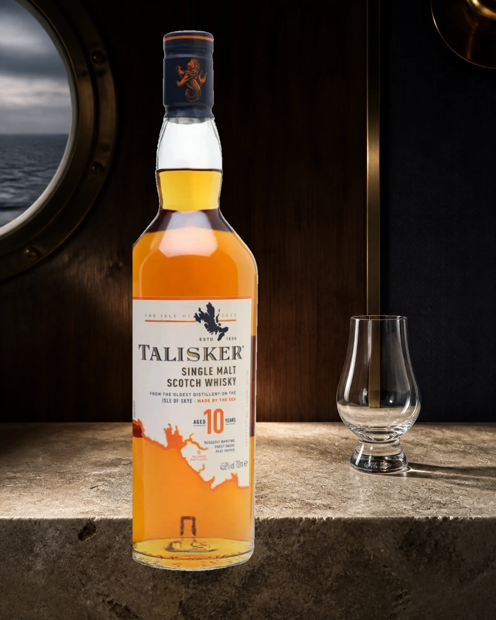 Talisker 10 Years — односолодовый виски с острова Скай