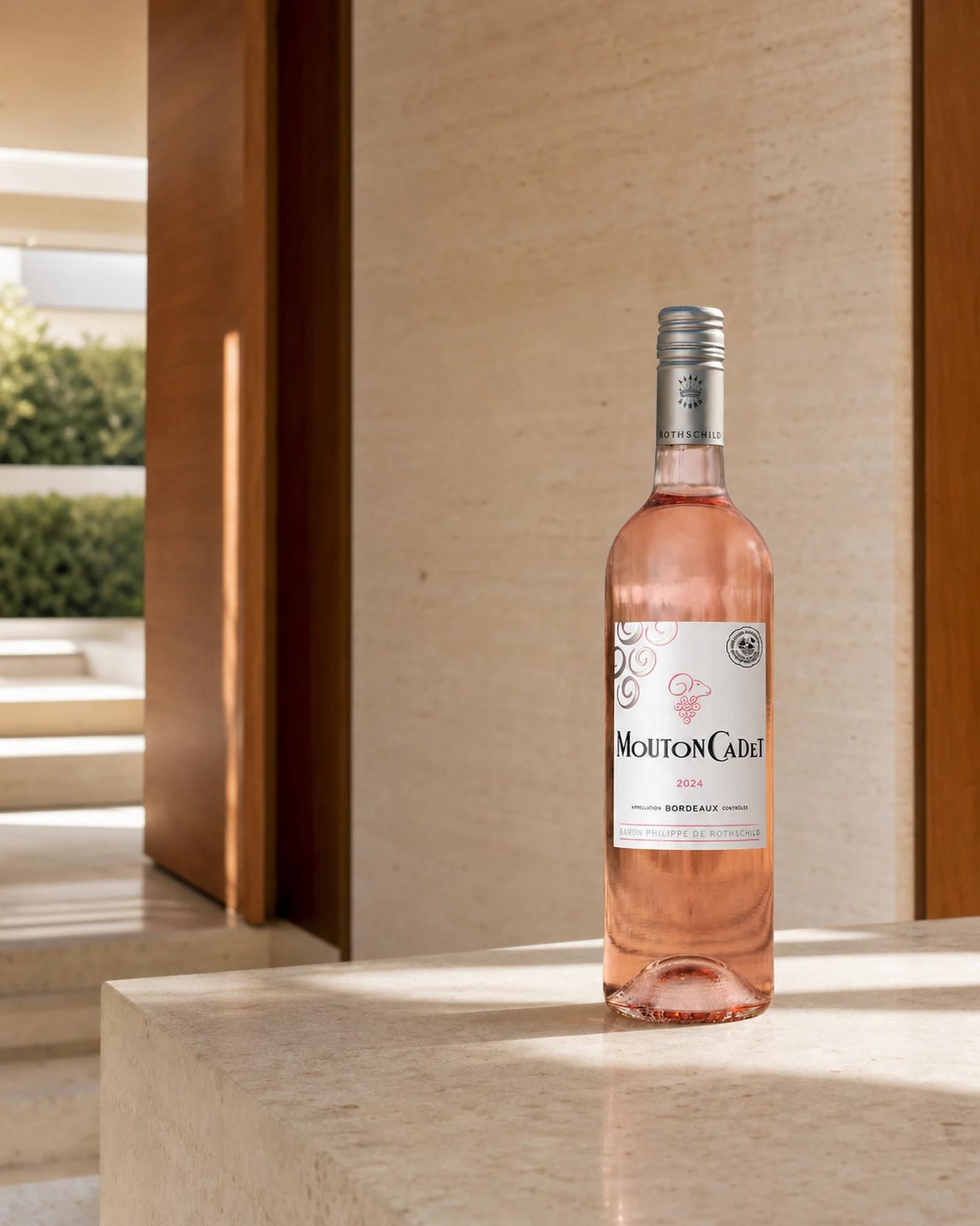 Mouton Cadet Rosé 2024 — розовое бордоское вино Baron Philippe de Rothschild
