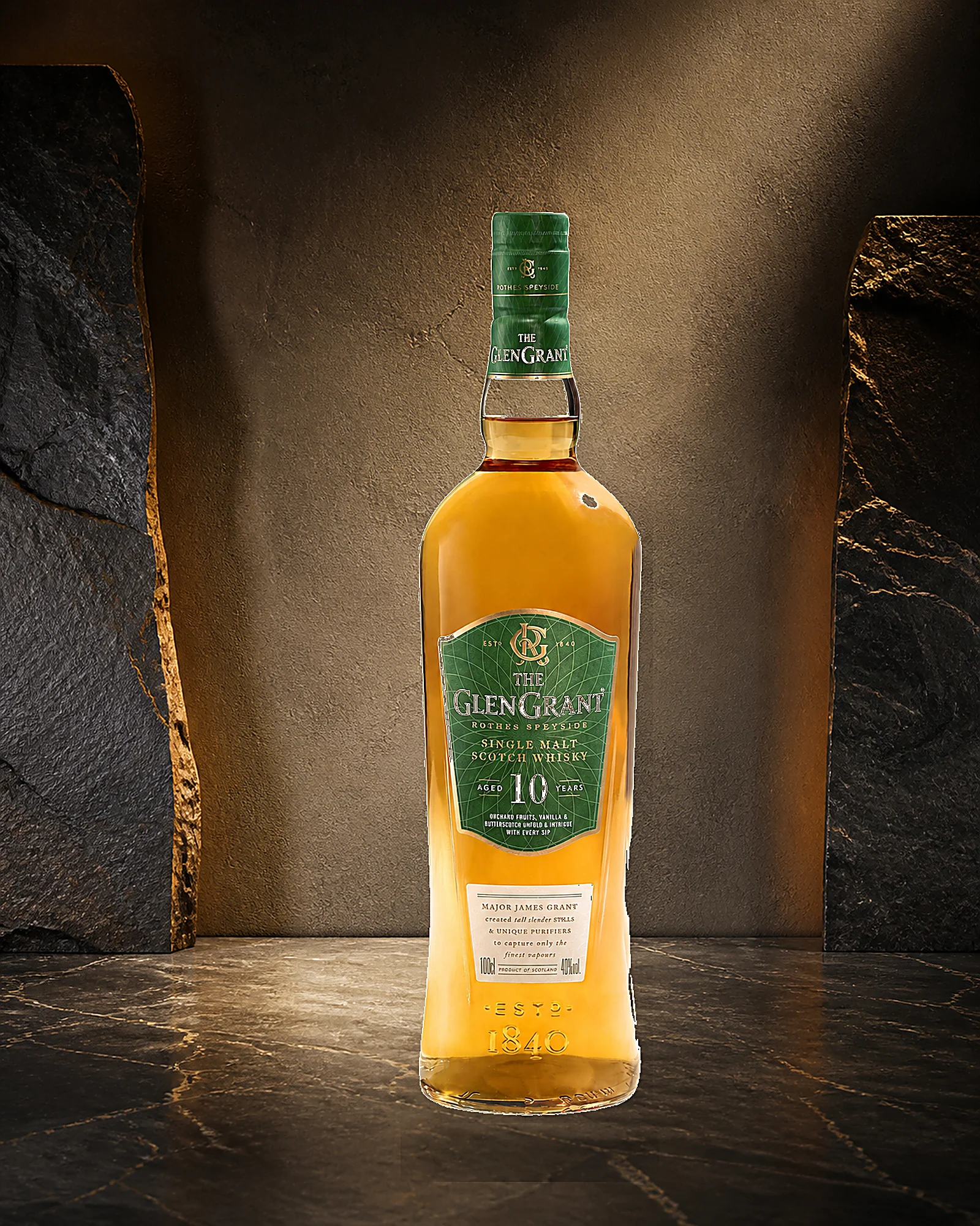 The Glen Grant 10 Years — десятилетний односолодовый виски The Glen Grant из Спейсайда