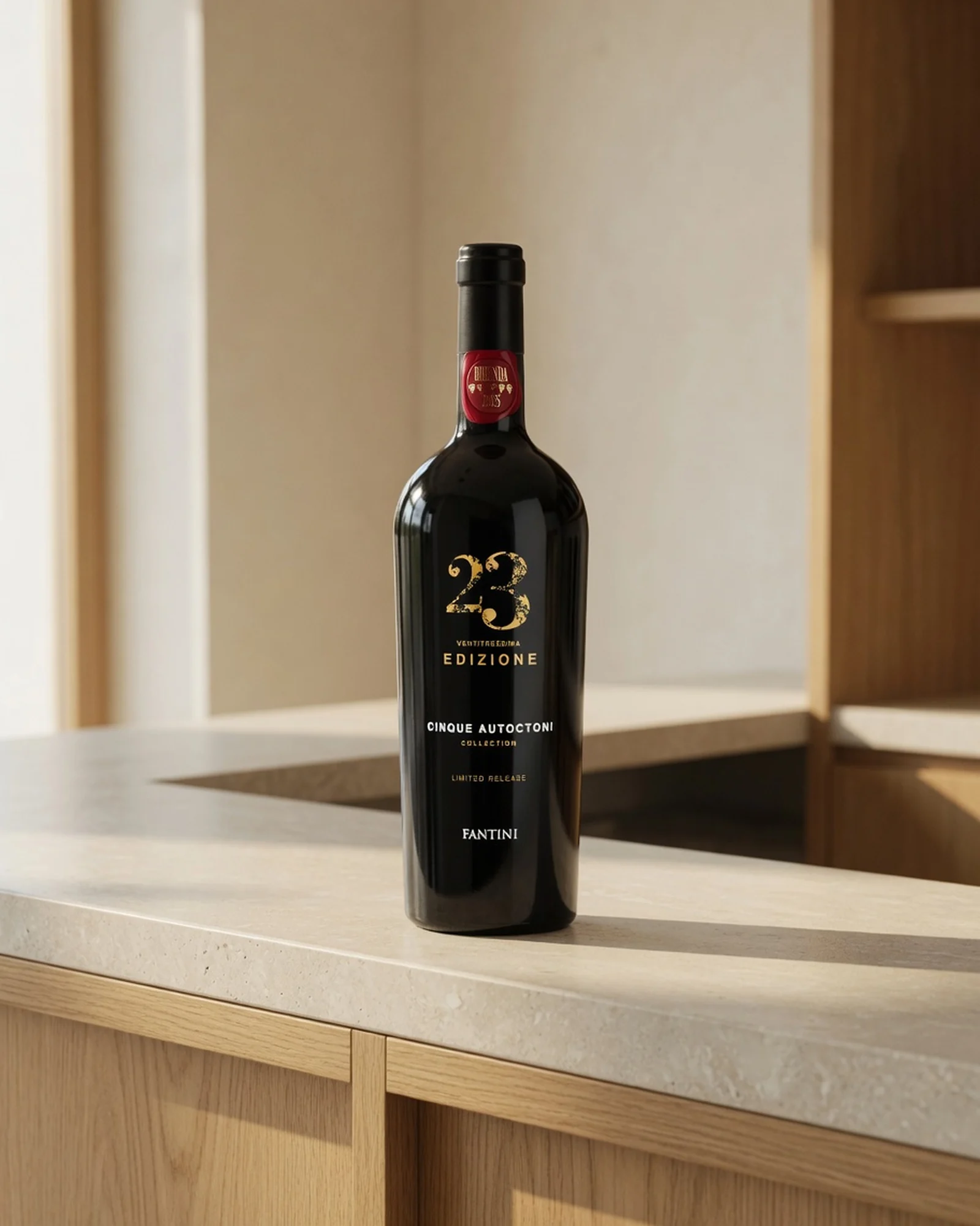 Fantini Edizione Cinque Autoctoni Limited Release 2023 — лимитированный красный бленд Fantini Cinque Autoctoni