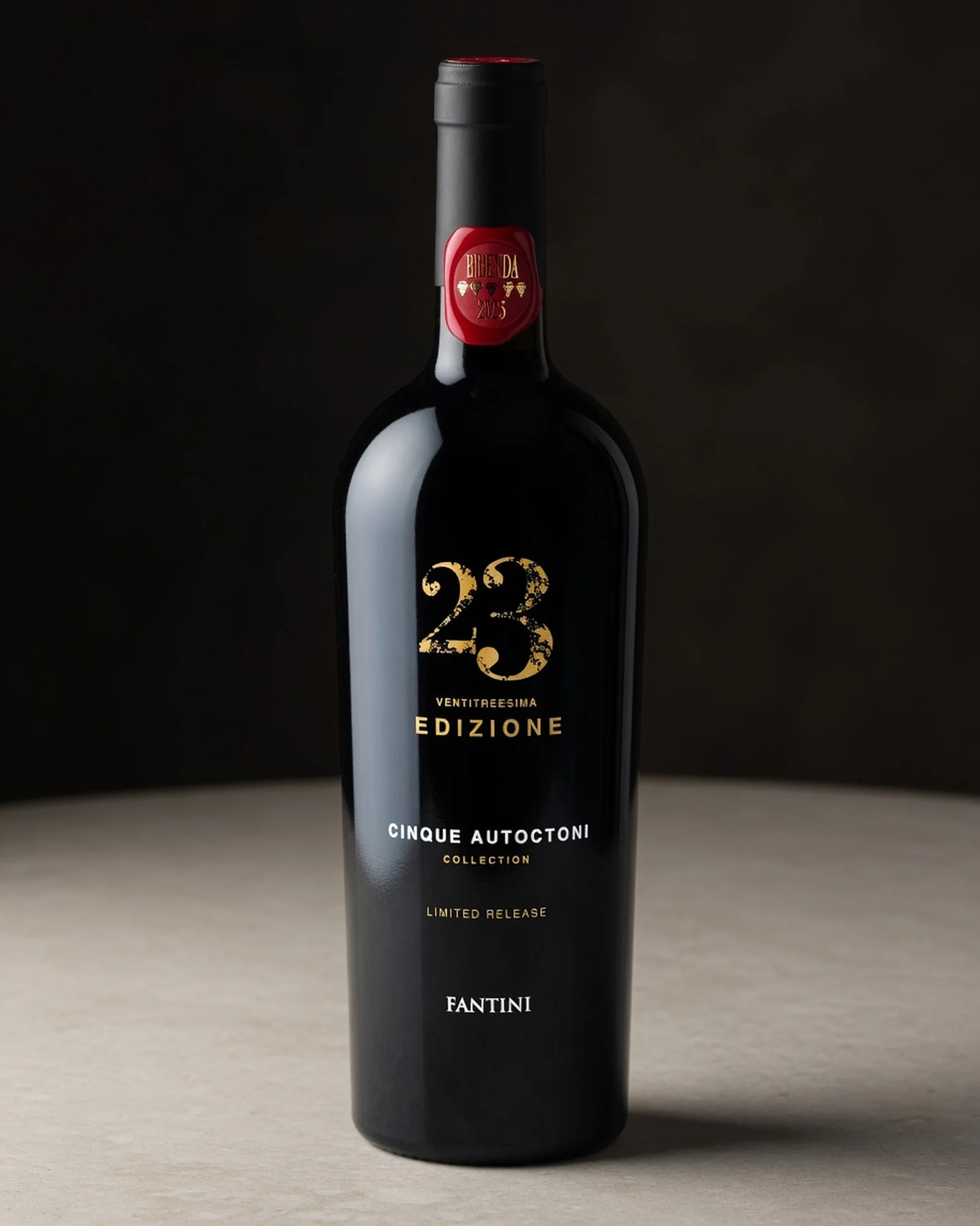Fantini Edizione Cinque Autoctoni Limited Release 2023 — лимитированный красный бленд Fantini Cinque Autoctoni