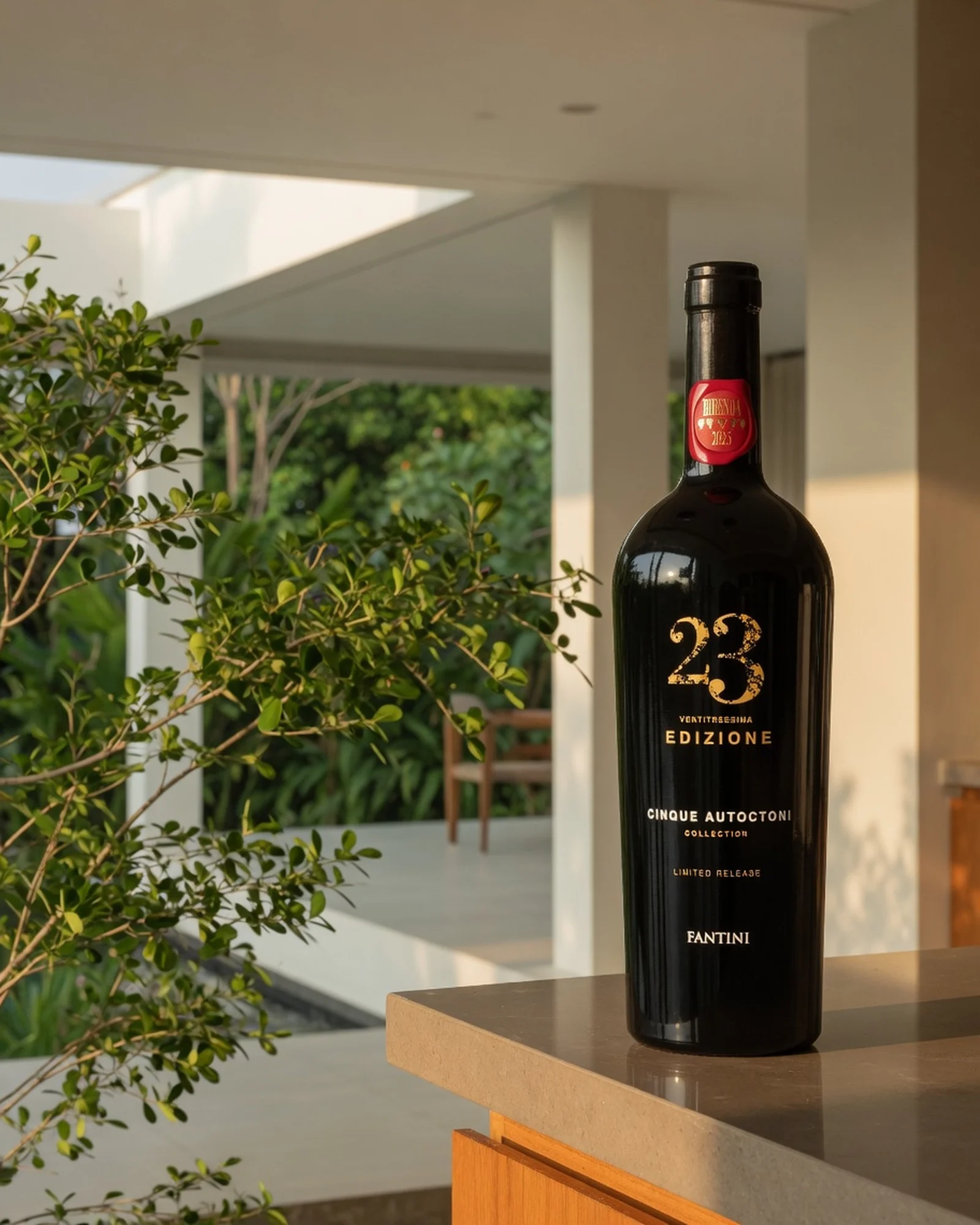 Fantini Edizione Cinque Autoctoni Limited Release 2023 — лимитированный красный бленд Fantini Cinque Autoctoni