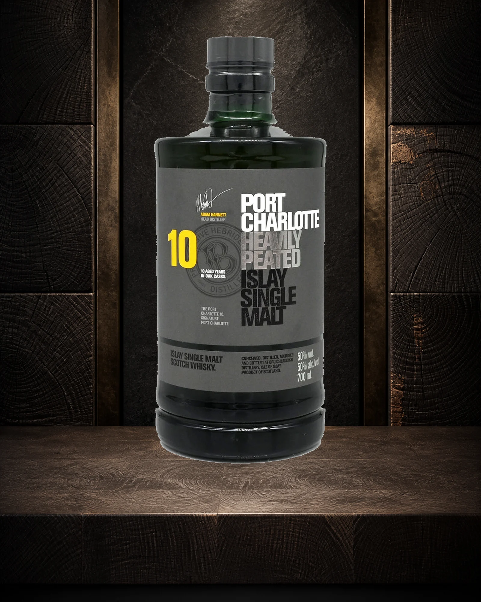 Port Charlotte 10 Years — десятилетний торфяной односолодовый виски с Айлы