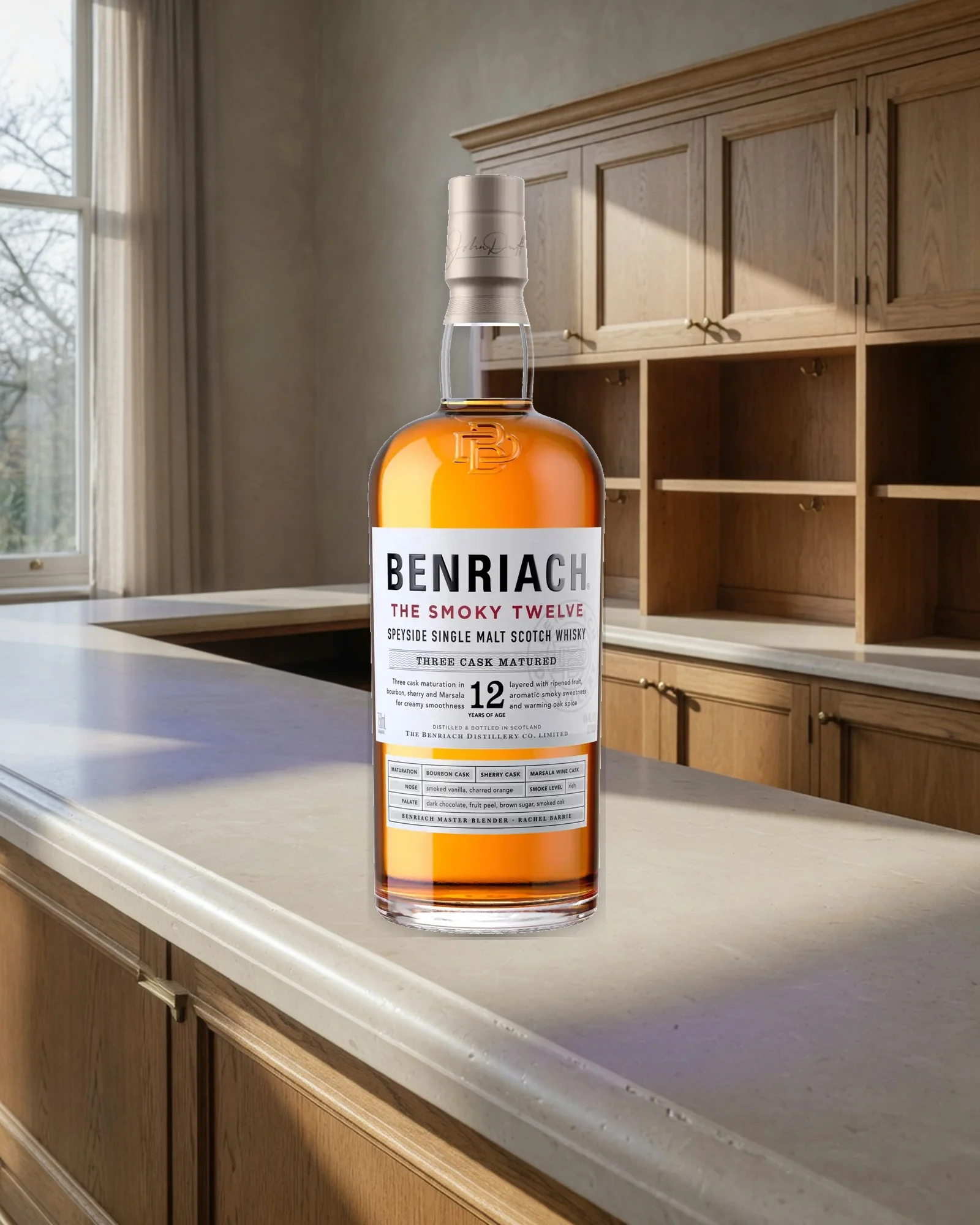 Benriach 12 Years Smoky Twelve — 12-летний односолодовый виски Спейсайда с дымным профилем