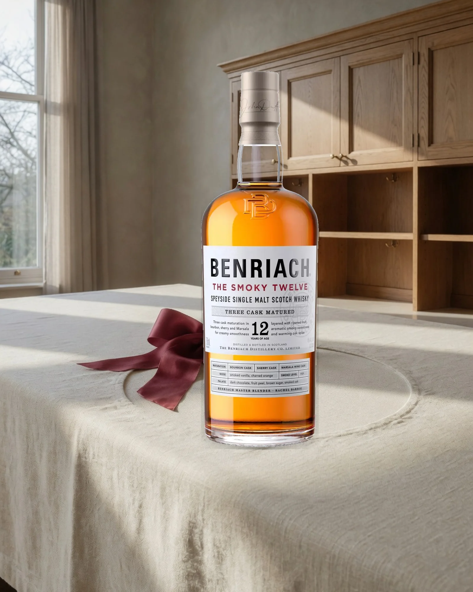 Benriach 12 Years Smoky Twelve — 12-летний односолодовый виски Спейсайда с дымным профилем