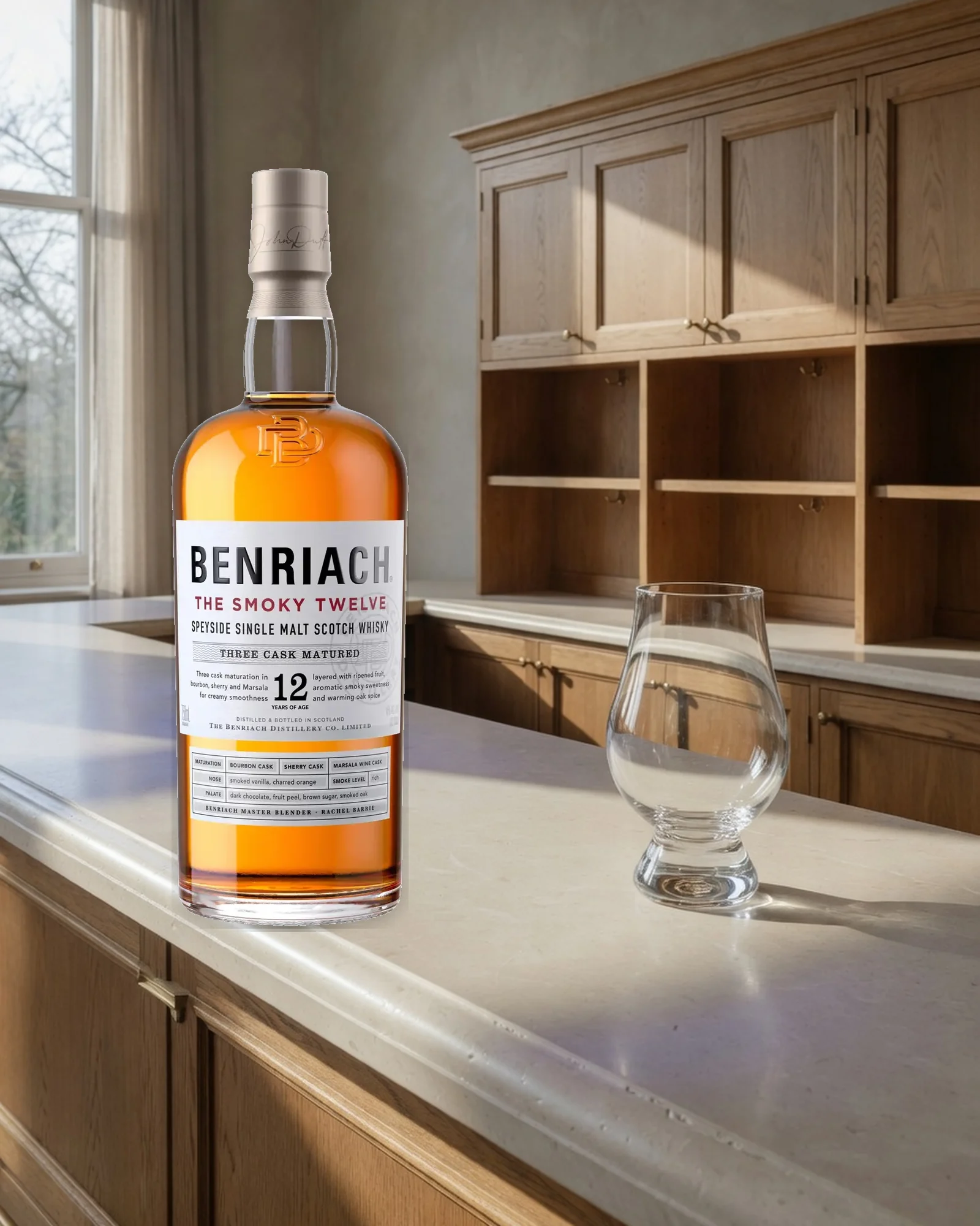 Benriach 12 Years Smoky Twelve — 12-летний односолодовый виски Спейсайда с дымным профилем