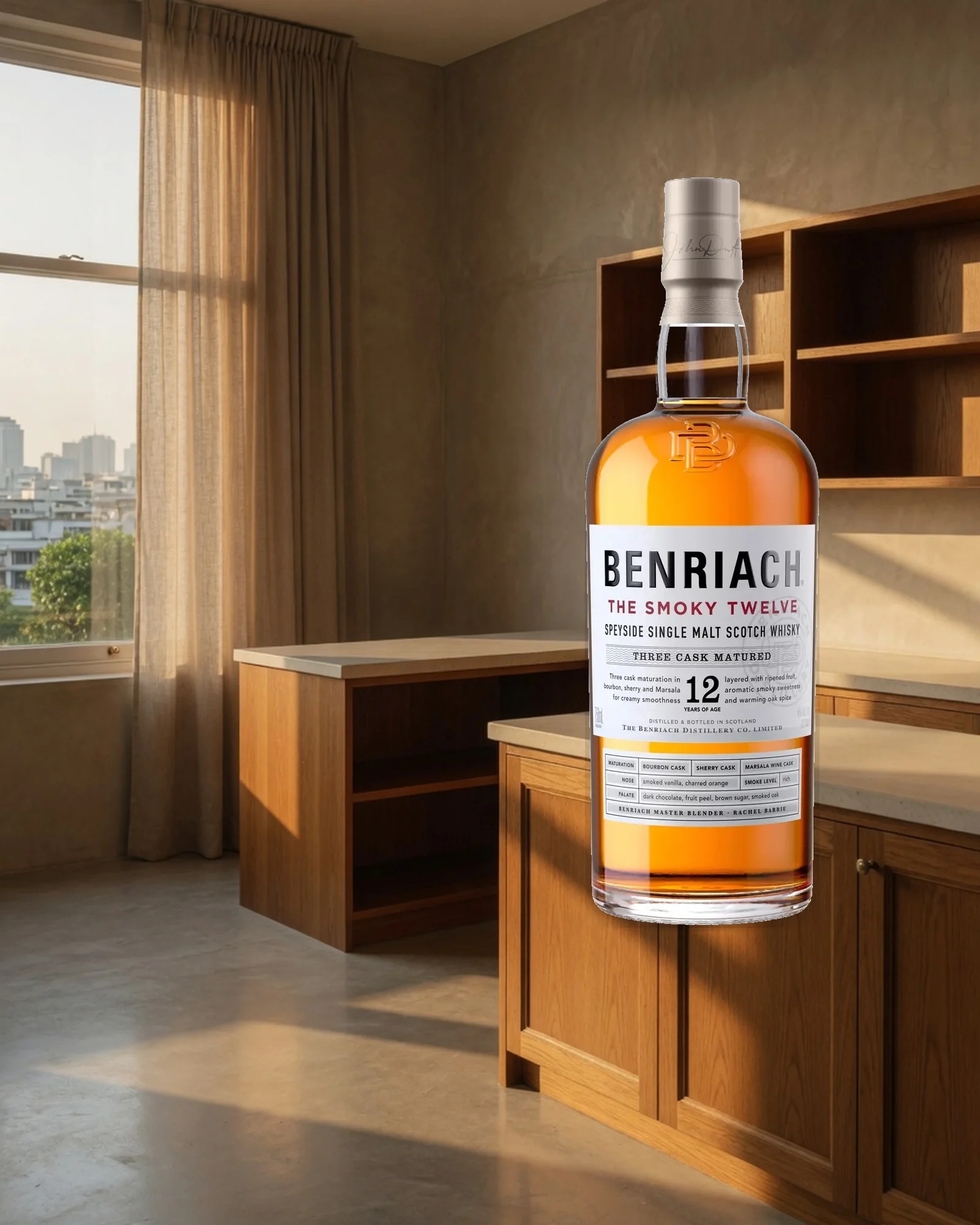 Benriach 12 Years Smoky Twelve — 12-летний односолодовый виски Спейсайда с дымным профилем