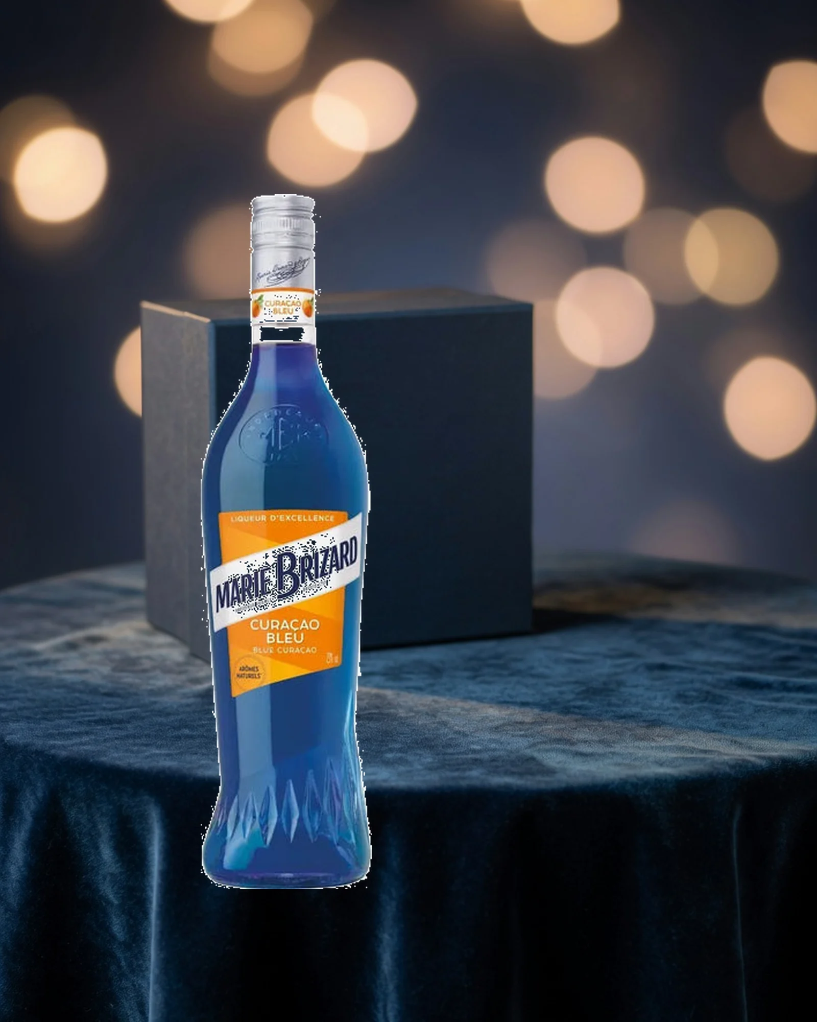 Marie Brizard Blue Curaçao — голубой кюрасао-ликёр Marie Brizard